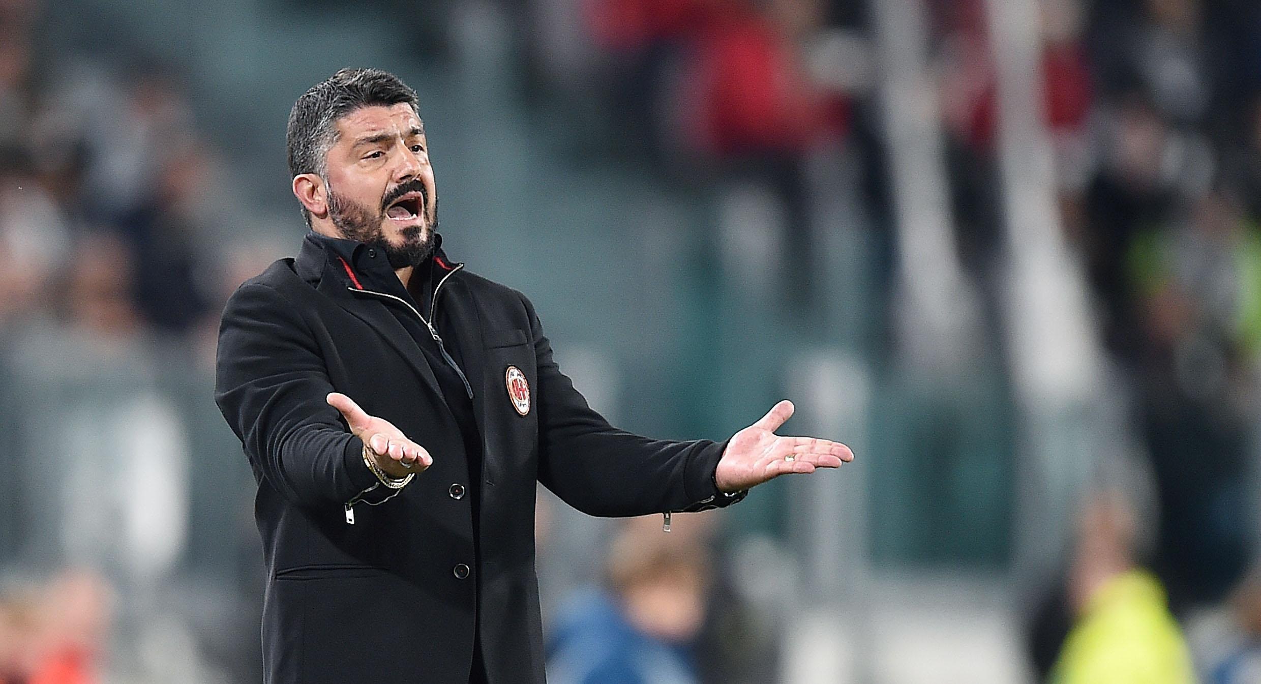 AC Milan renova contrato de treinador Gennaro Gattuso até 2021
