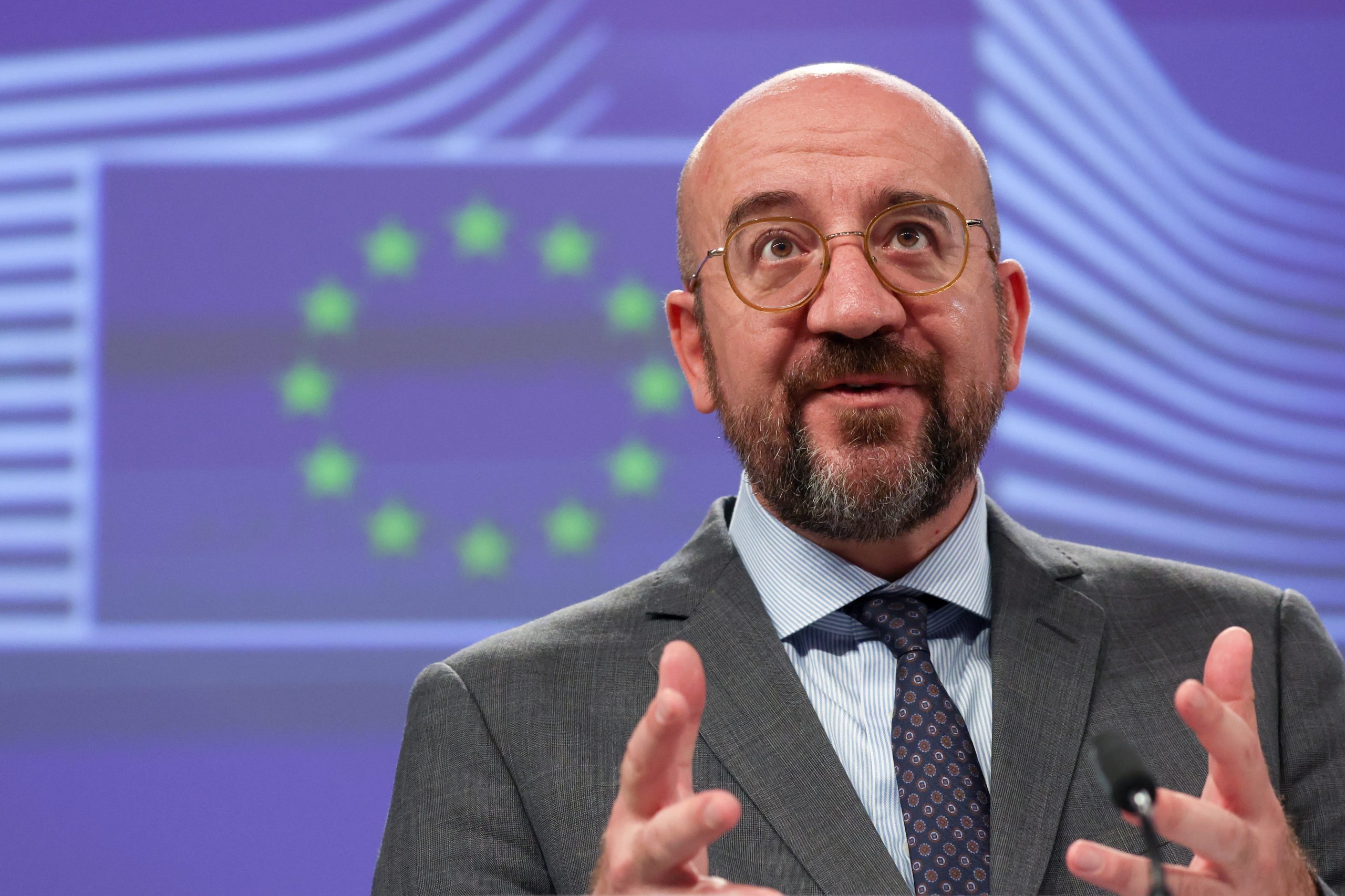 Bloqueio russo aos portos ucranianos é “escandaloso e deve acabar”, diz presidente do Conselho Europeu
