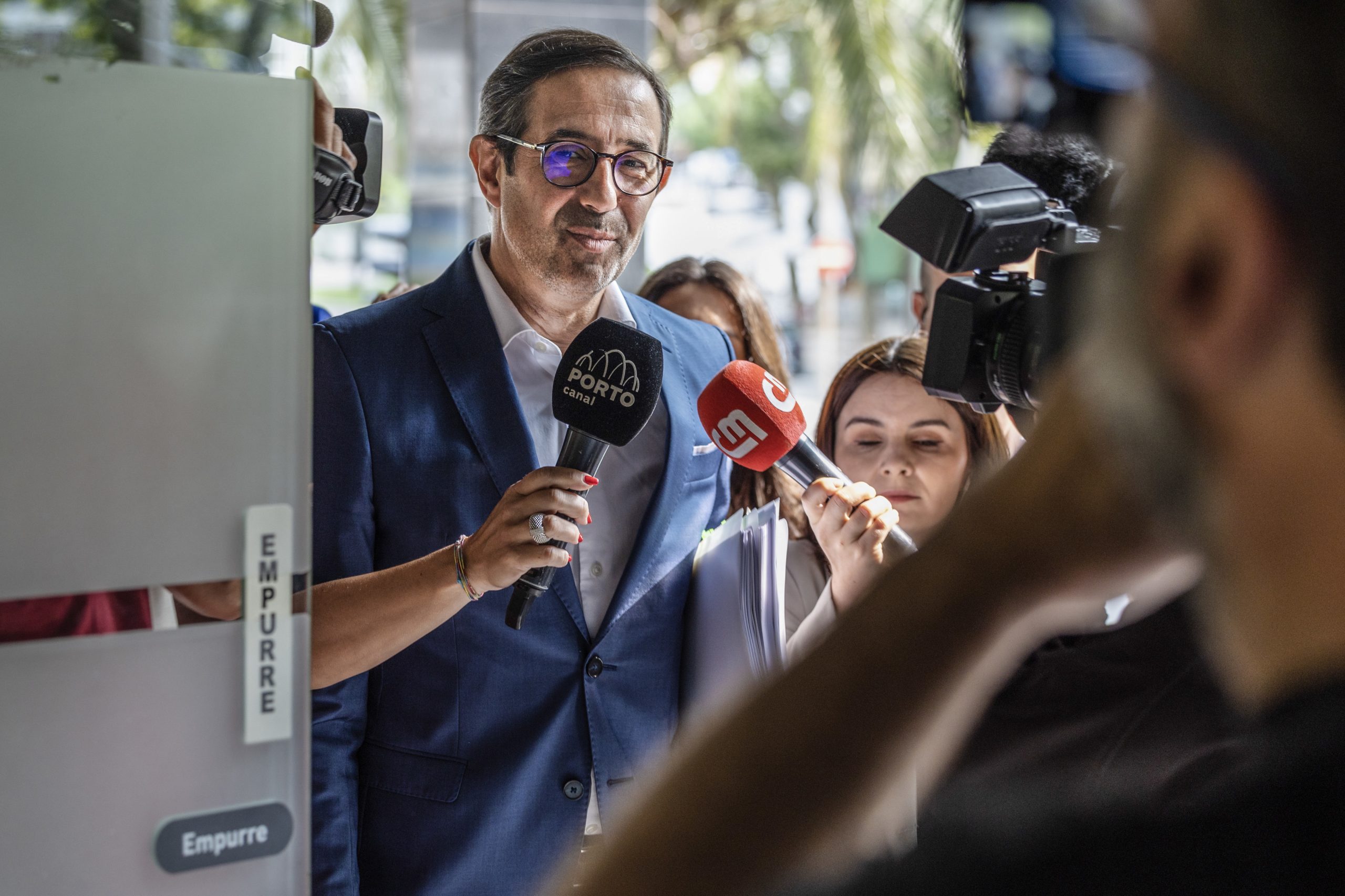 Pinto Moreira ouvido por juiz de instrução criminal no âmbito da Operação Vórtex