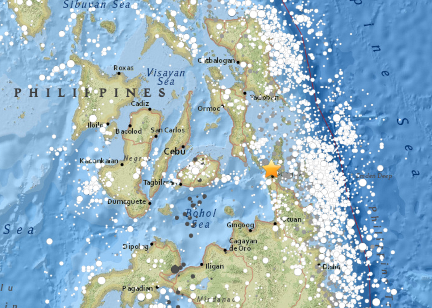 Sismo abala Filipinas. Terramoto de 6,5 graus na escala de Richter