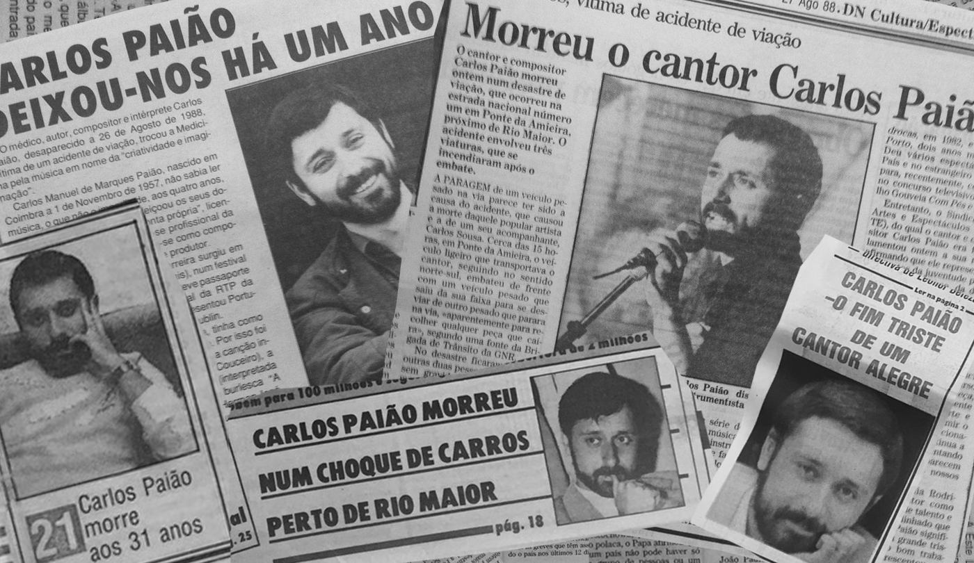“O fim triste de um cantor alegre”. Como a imprensa noticiou a morte de Carlos Paião