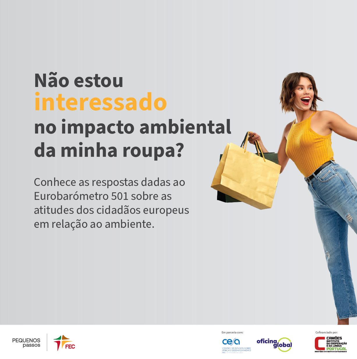 “Uma t-shirt não se esgota”. Uma campanha para pensarmos na roupa que usamos