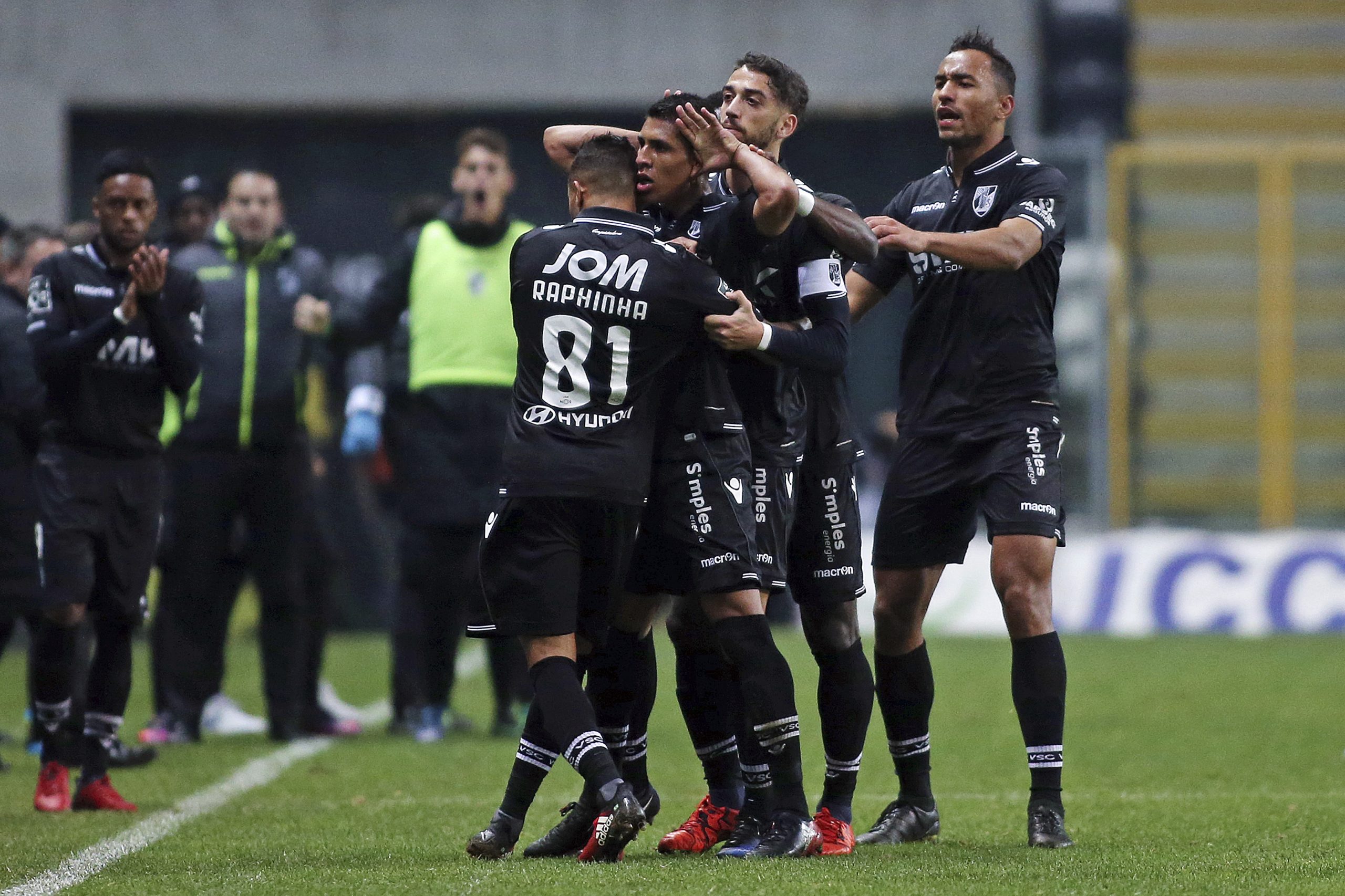 Taça de Portugal: Vitória de Guimarães e Vilafranquense fecham ‘oitavos’