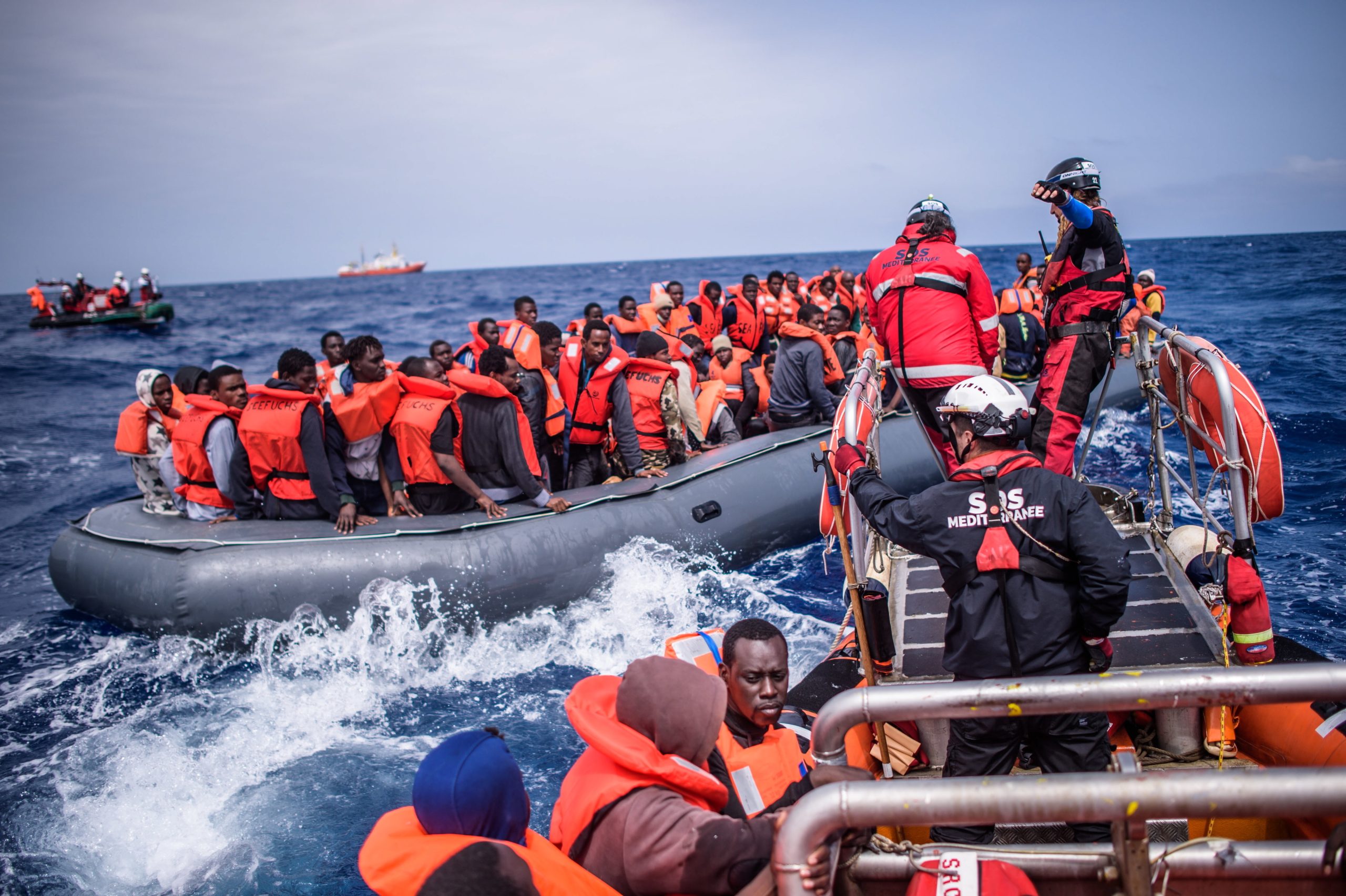 Mais de duas mil pessoas morreram quando tentavam atravessar o Mediterrâneo em 2018