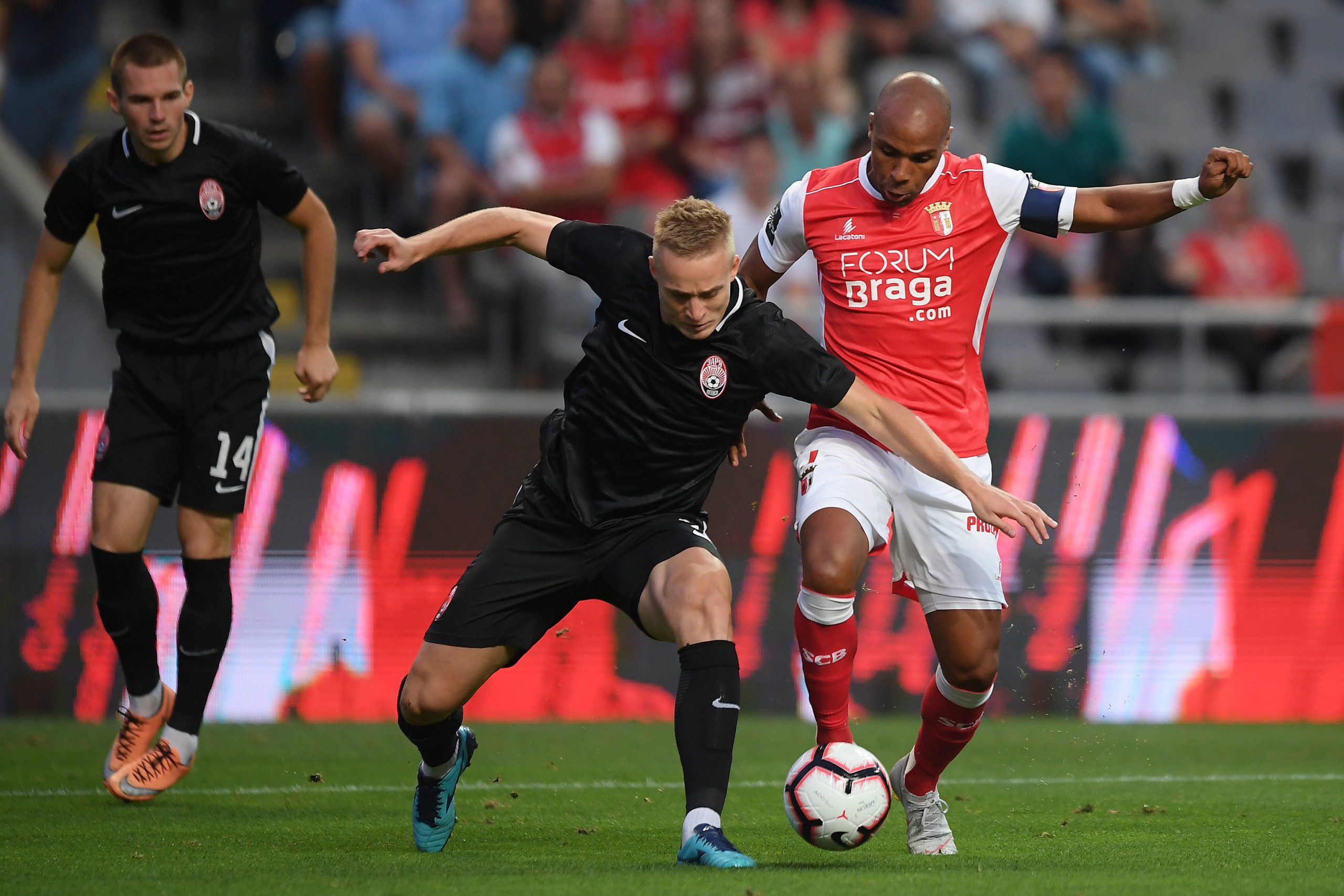 Sporting de Braga empata 2-2 com Zorya e é afastado da Liga Europa