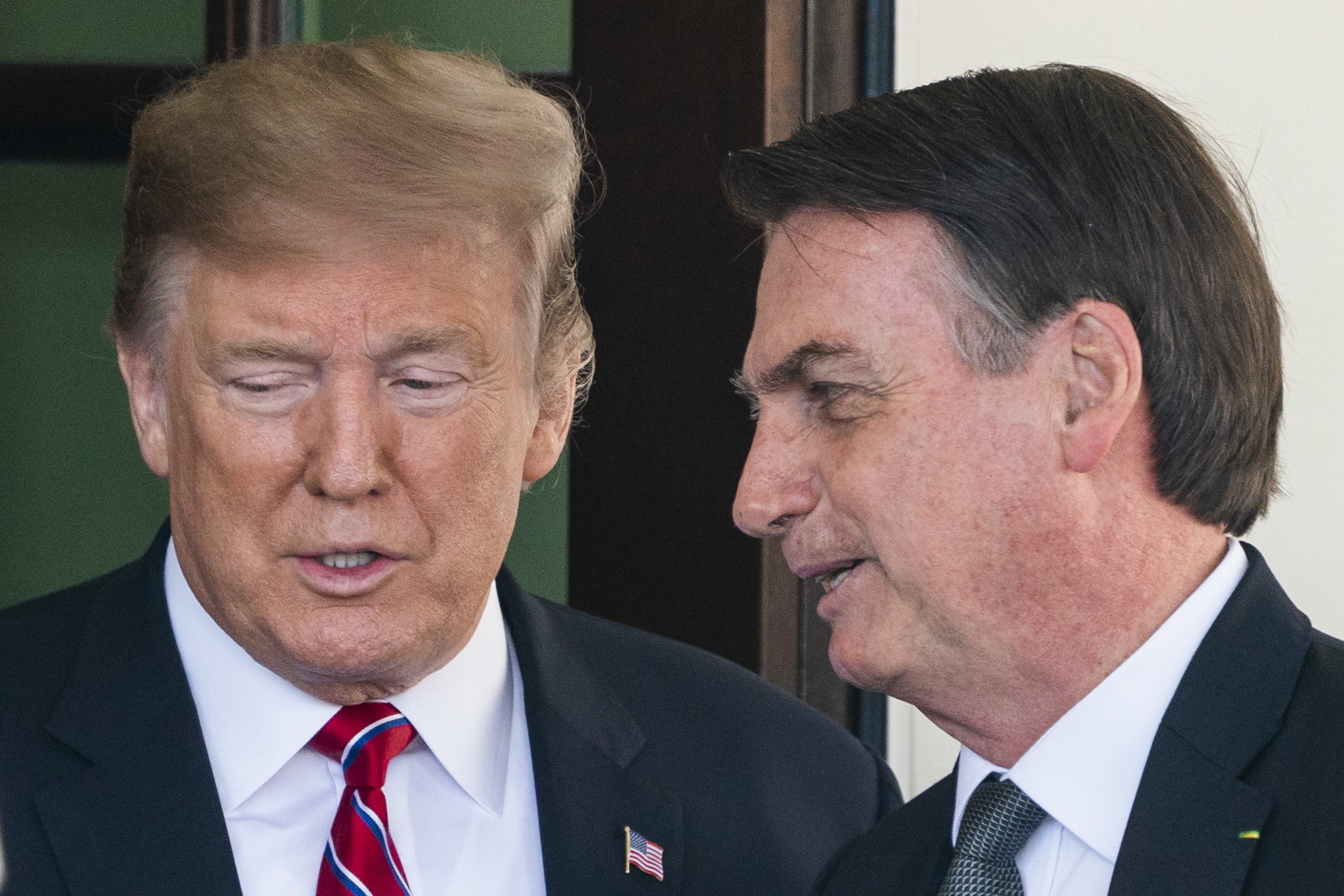 Bolsonaro e Trump reiteram “aliança estratégica” e a apoio a Guaidó na Venezuela