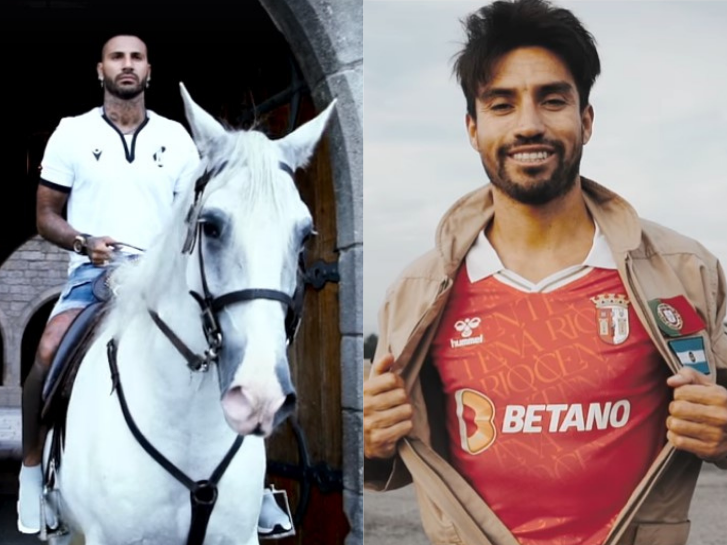 Quaresma montado num real cavalo branco e Gaitán a sobrevoar Braga num avião. Como o futebol português percebeu que tem mais para vender que os 90 minutos de jogo