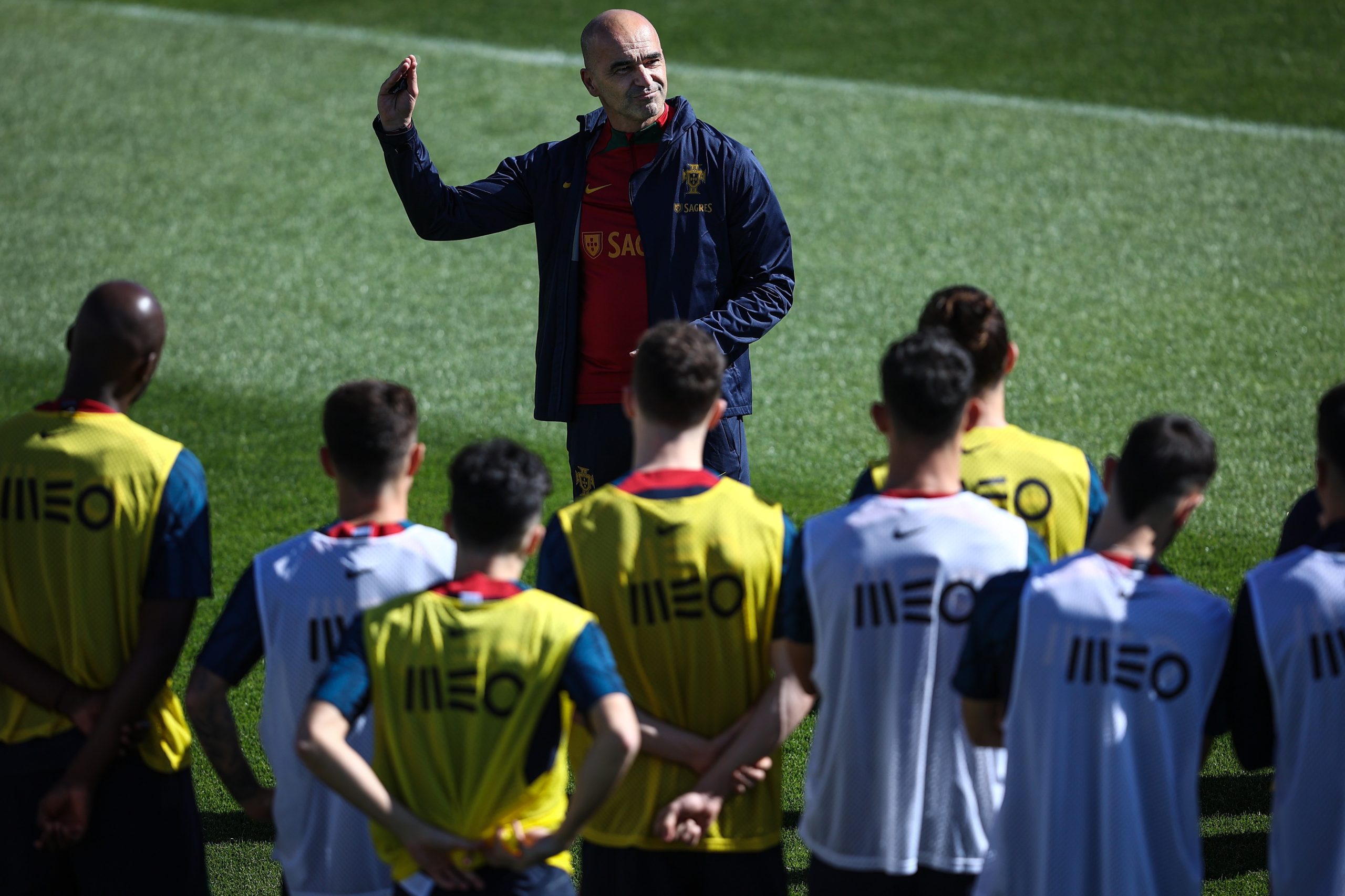 Euro2024: Ninguém faltou ao treino antes do encontro com o Luxemburgo