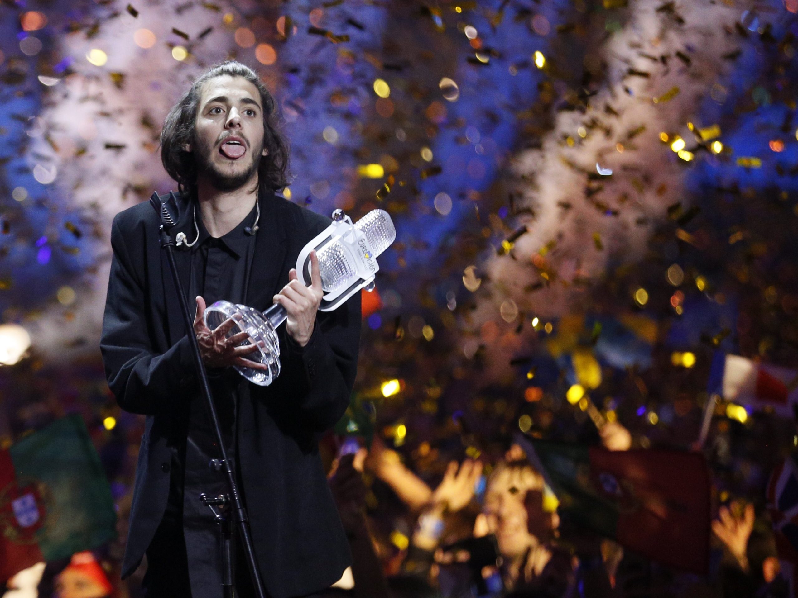 As imagens da festa portuguesa na Eurovisão
