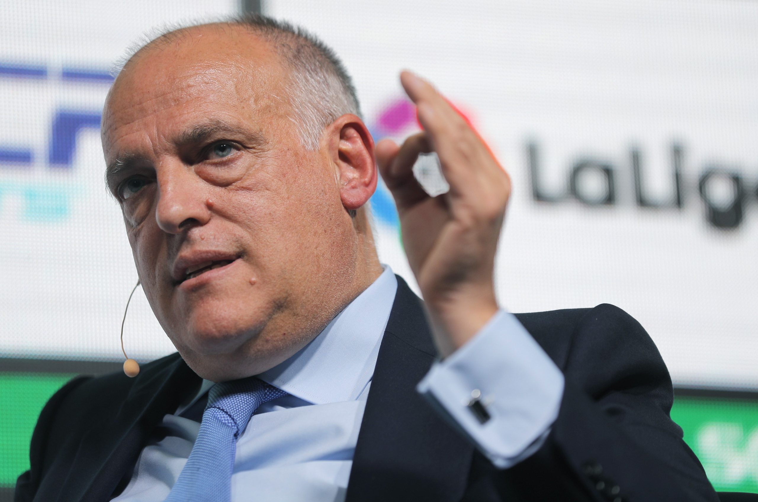 Javier Tebas: “Futebol às 2.ª feiras é fundamental. São 2 mil que deixam de ir ao estádio, mas 1 milhão que vê na televisão”