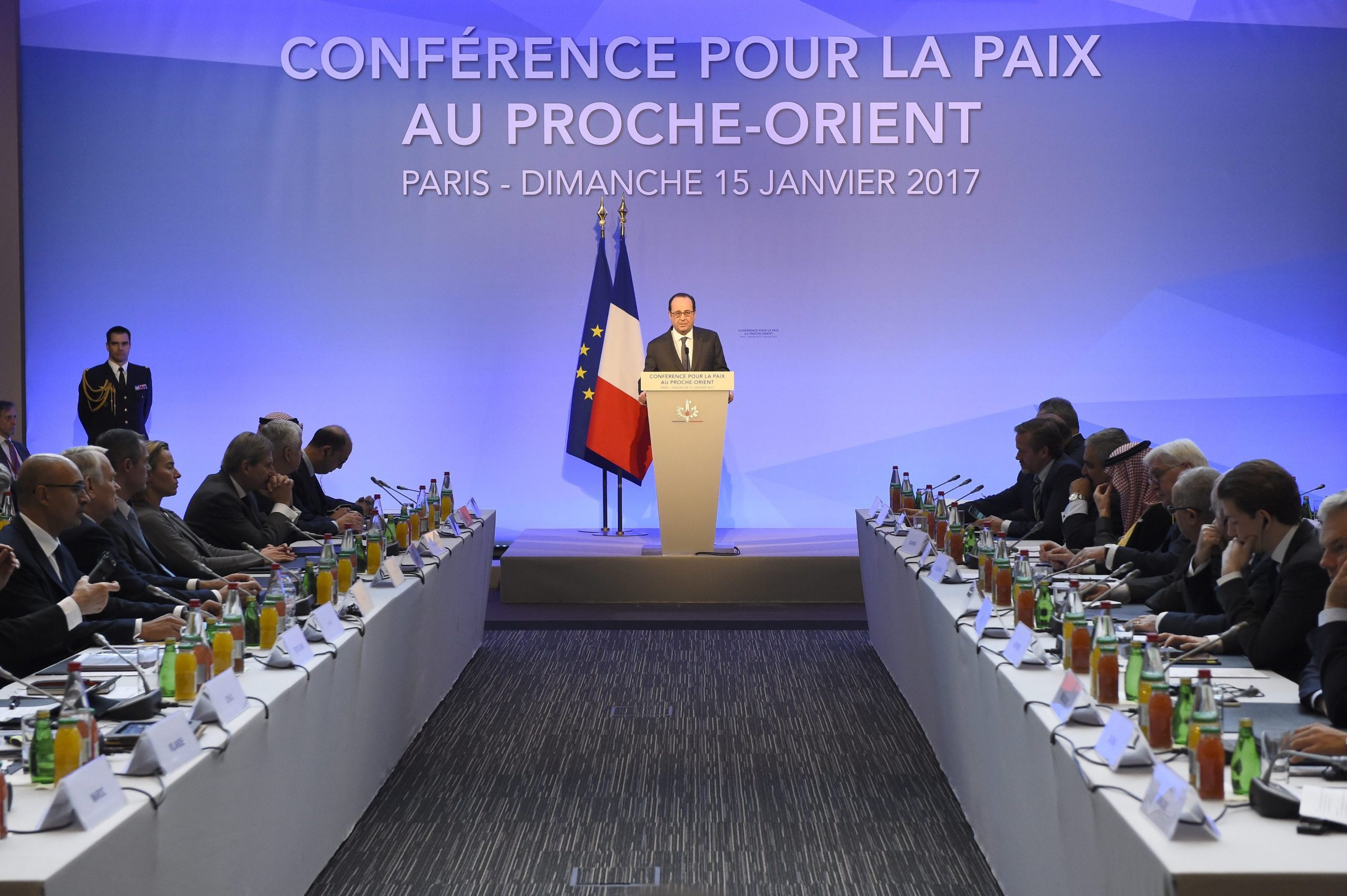 Hollande: Paz para o Médio Oriente não é sonho do passado