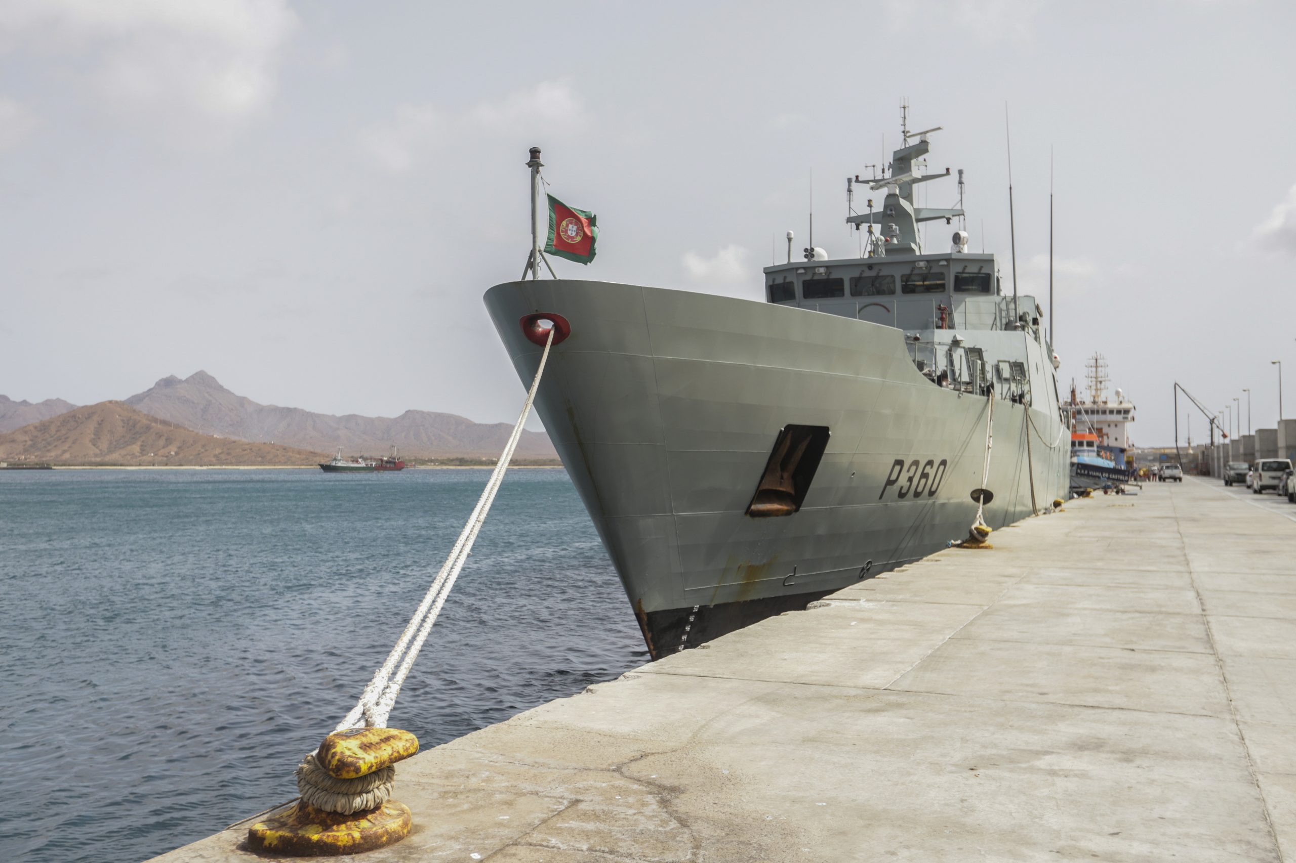 Marinha ordenou inspeção às condições do navio Mondego