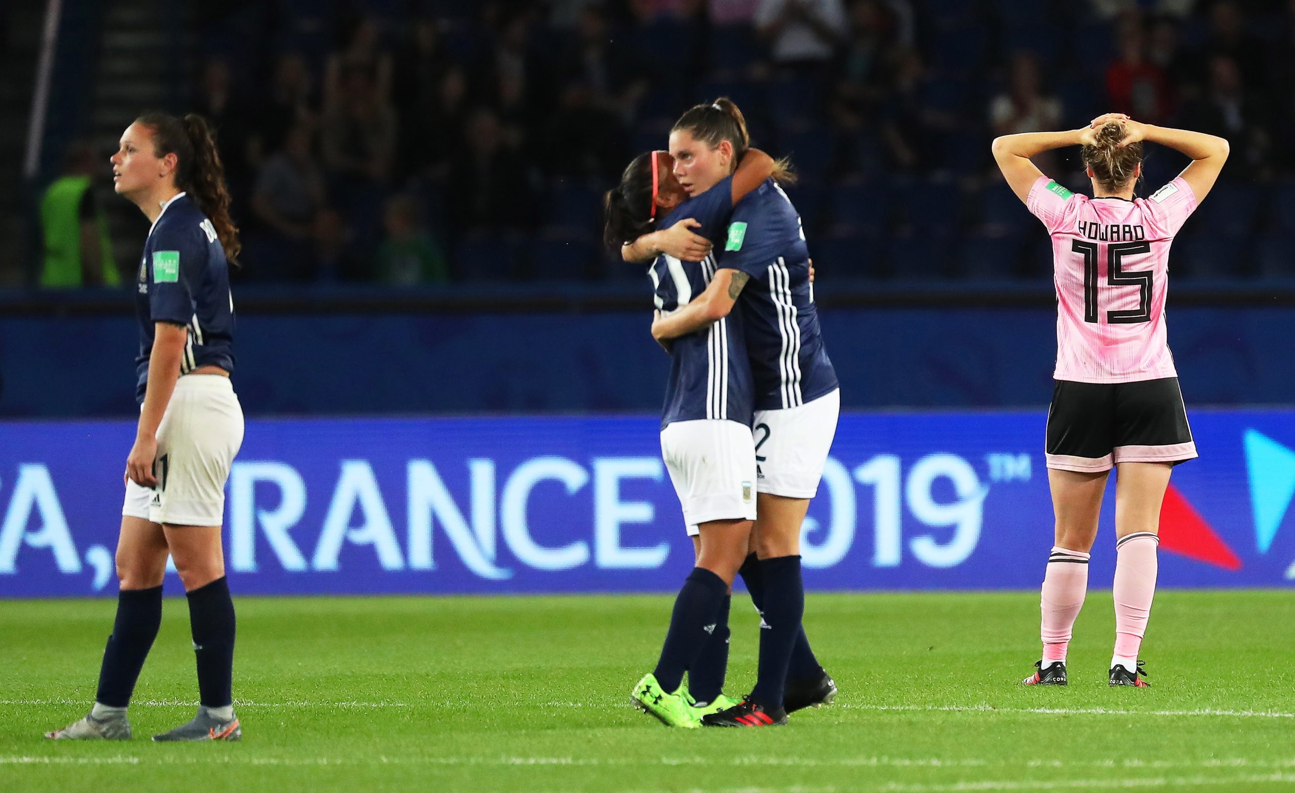 Argentina ‘desperdiçou’ apuramento para os ‘oitavos’ no Mundial de futebol feminino