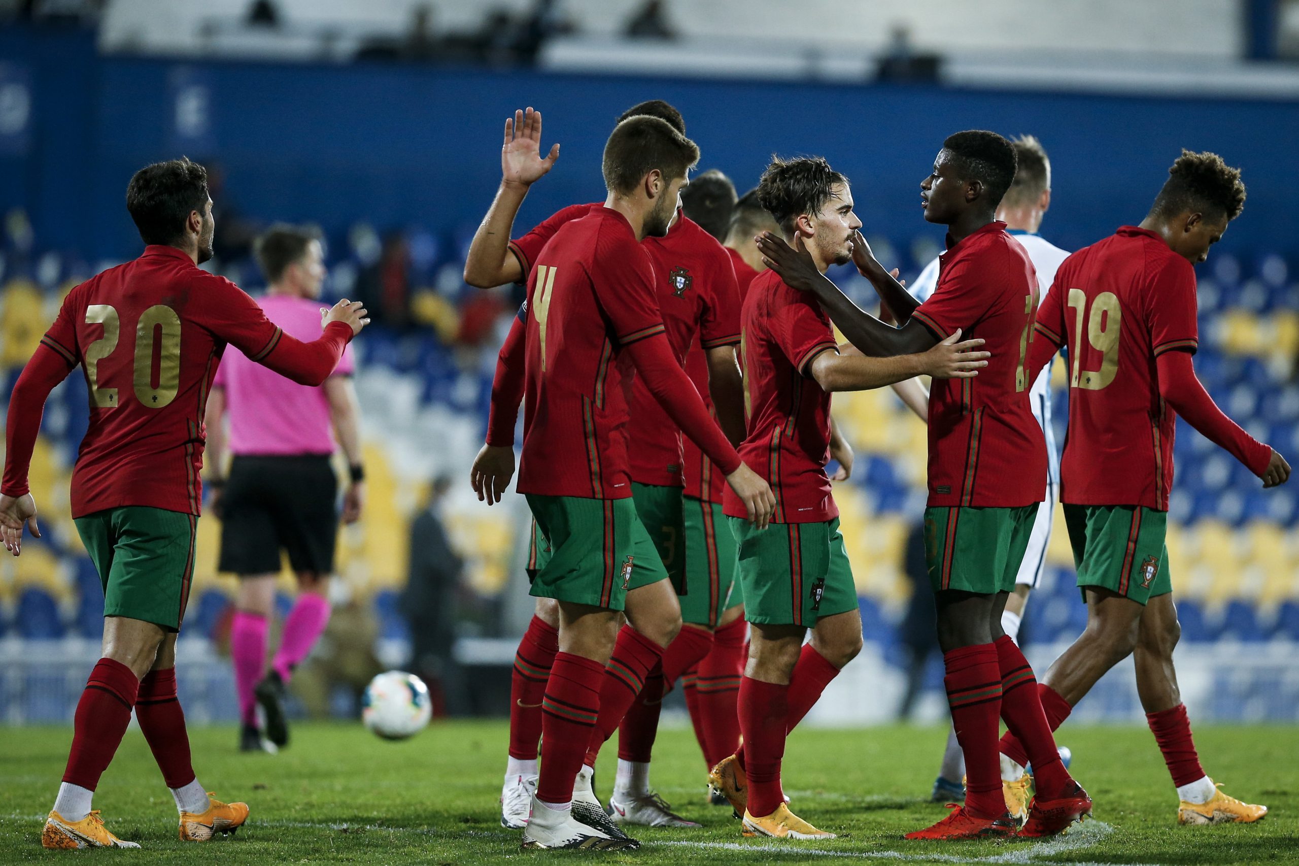 Portugal vence em Gibraltar e garante segundo posto no apuramento para Europeu de sub-21
