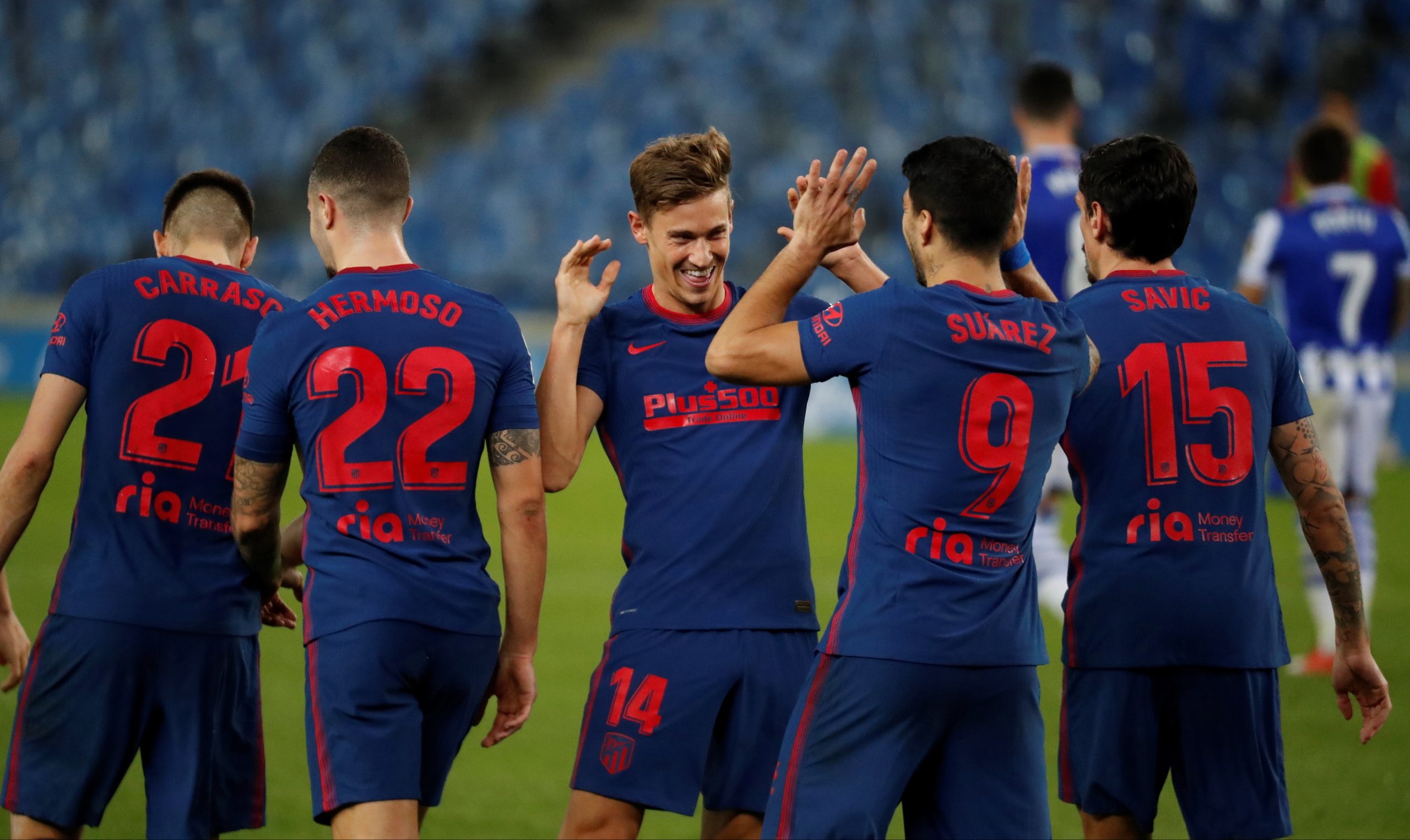 Atlético Madrid vence Real Sociedad e passa Natal isolado na frente