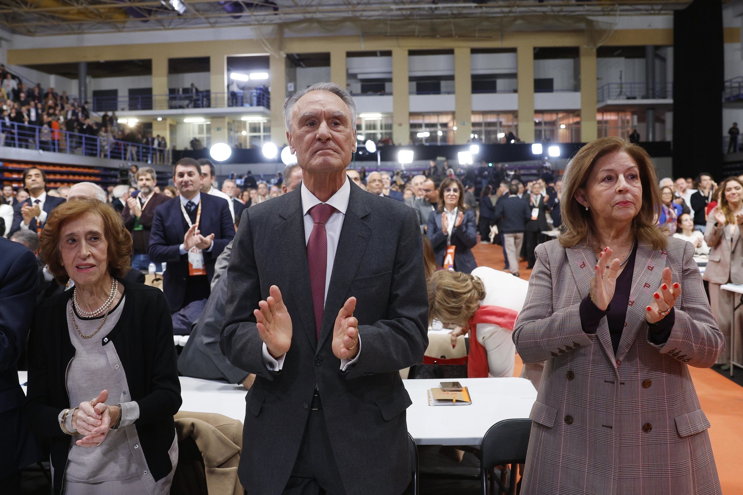 Cavaco Silva e Manuela Ferreira juntam-se à campanha da AD no Campo Pequeno