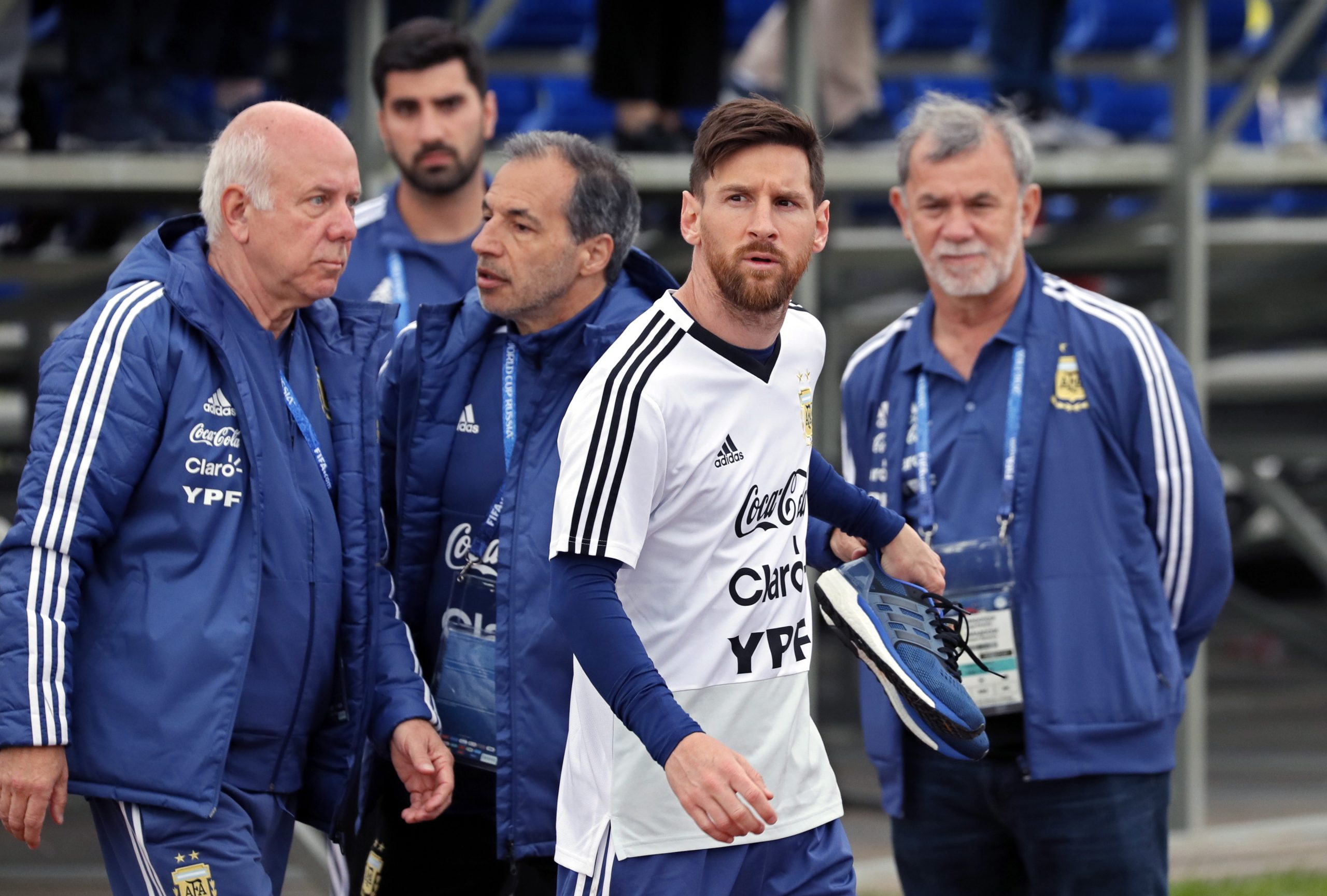 Dia de arranque para a Argentina de Messi no Mundial2018