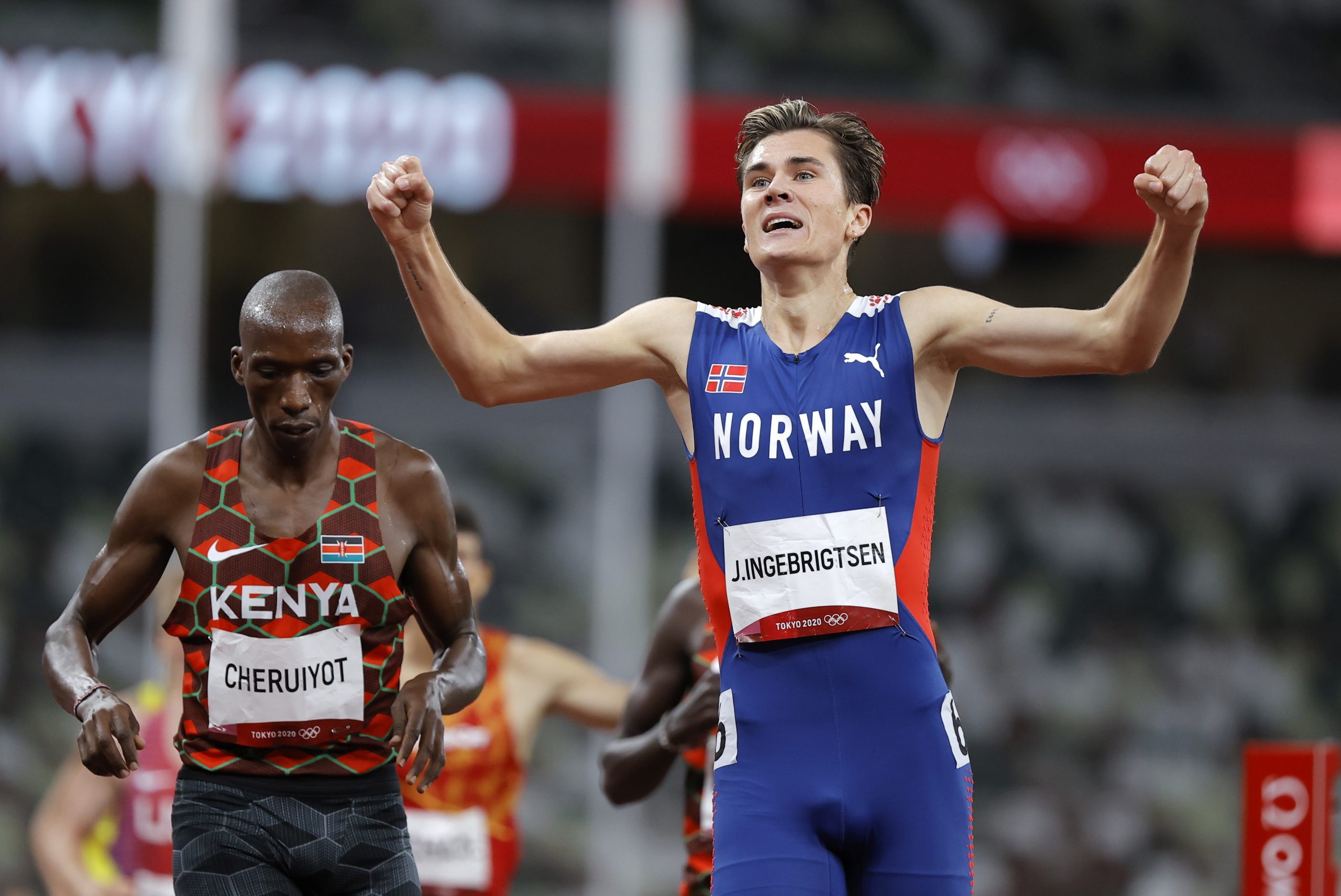 Jakob Ingebrigtsen campeão olímpico dos 1.500 metros