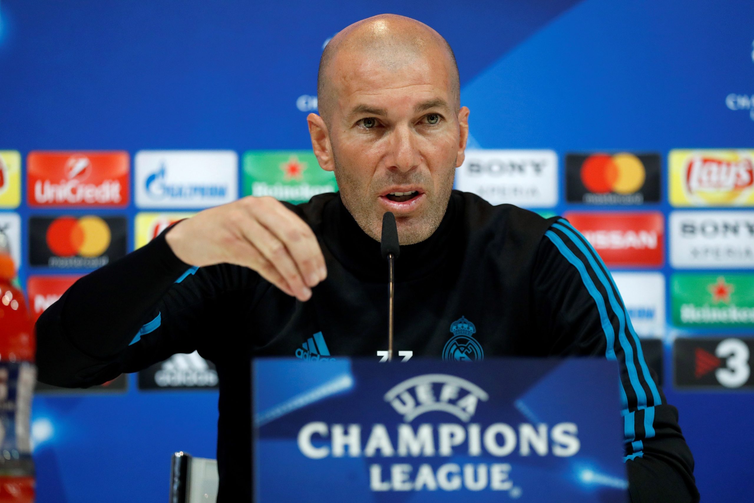 Zidane vê Real Madrid “muito motivado” para receção ao Bayern Munique