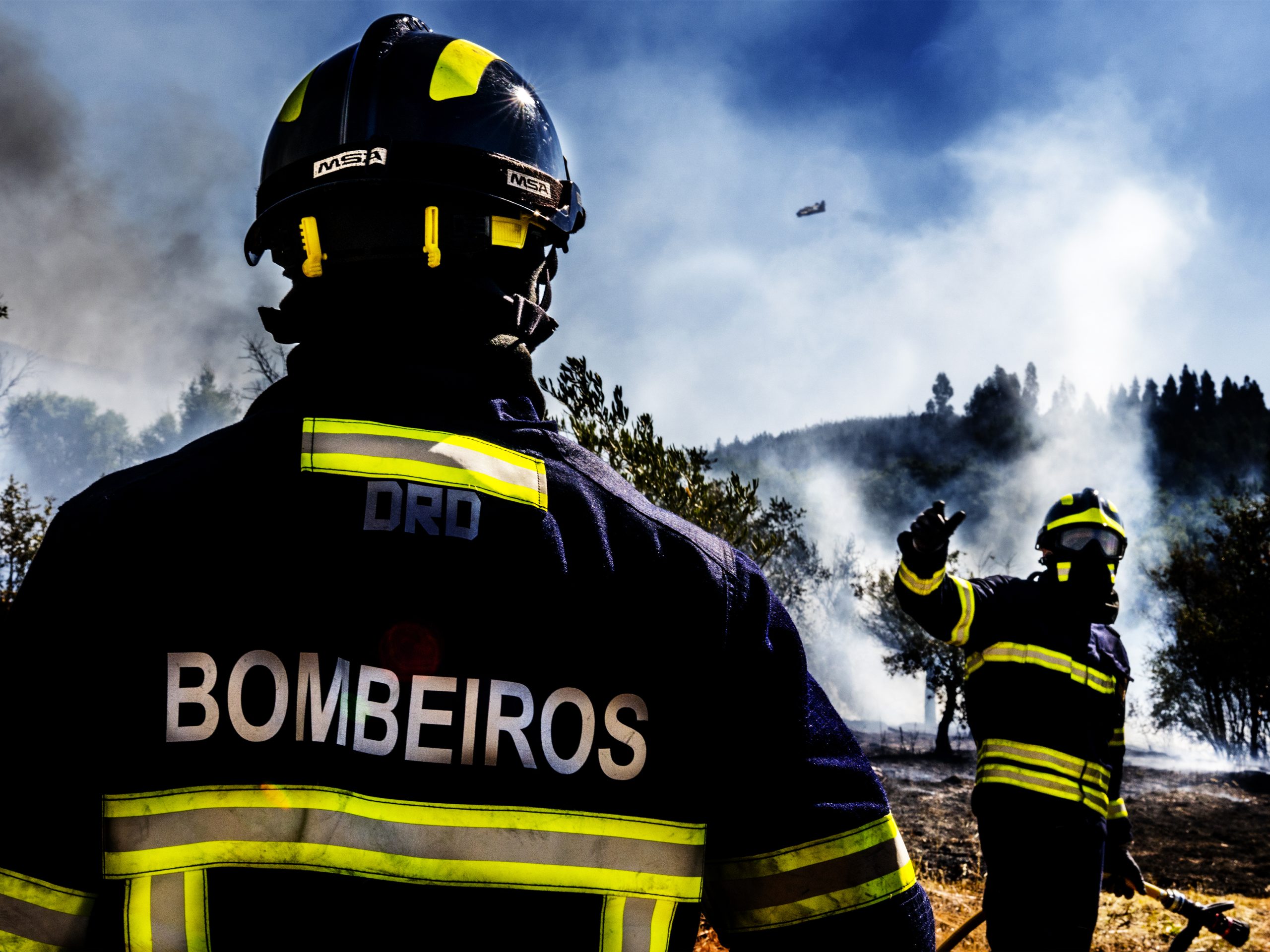 Incêndios: Seis fogos mobilizam 1.584 operacionais e 24 meios aéreos