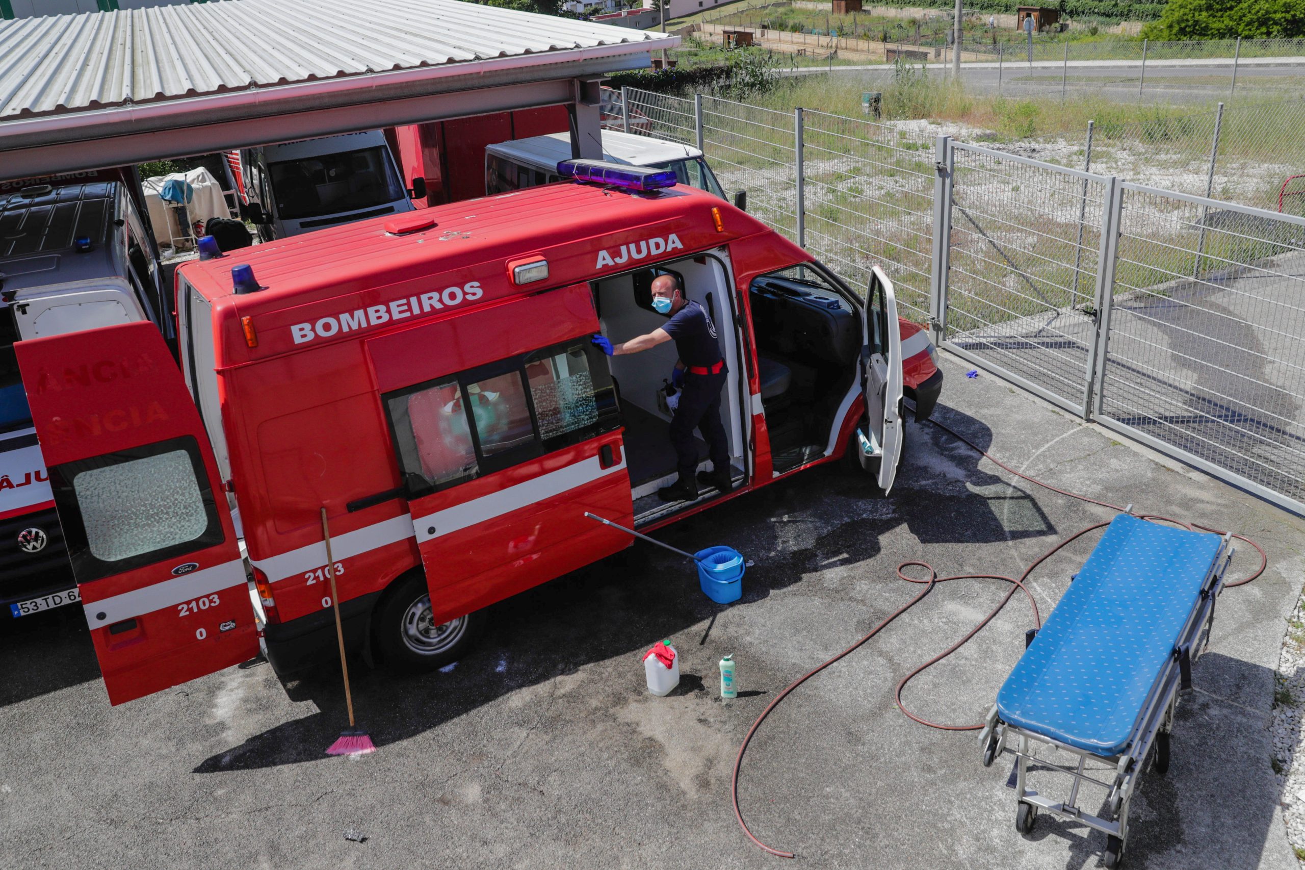 Direção dos bombeiros da Ajuda espera pagar salários em atraso até final da semana