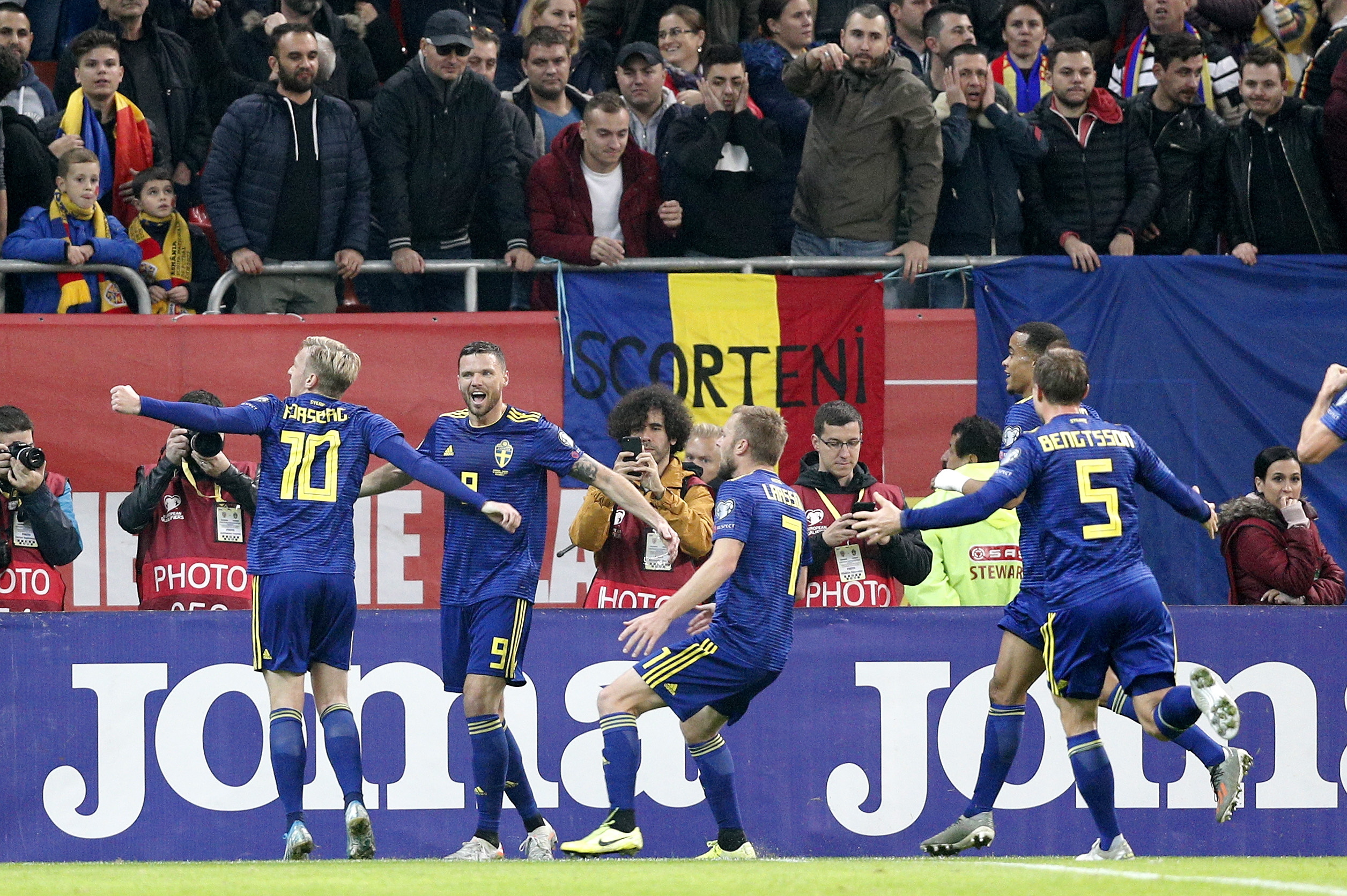E aí vão 12. Suécia garante lugar na fase final do Euro2020