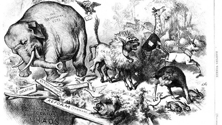 Republican elephant Republican elephant