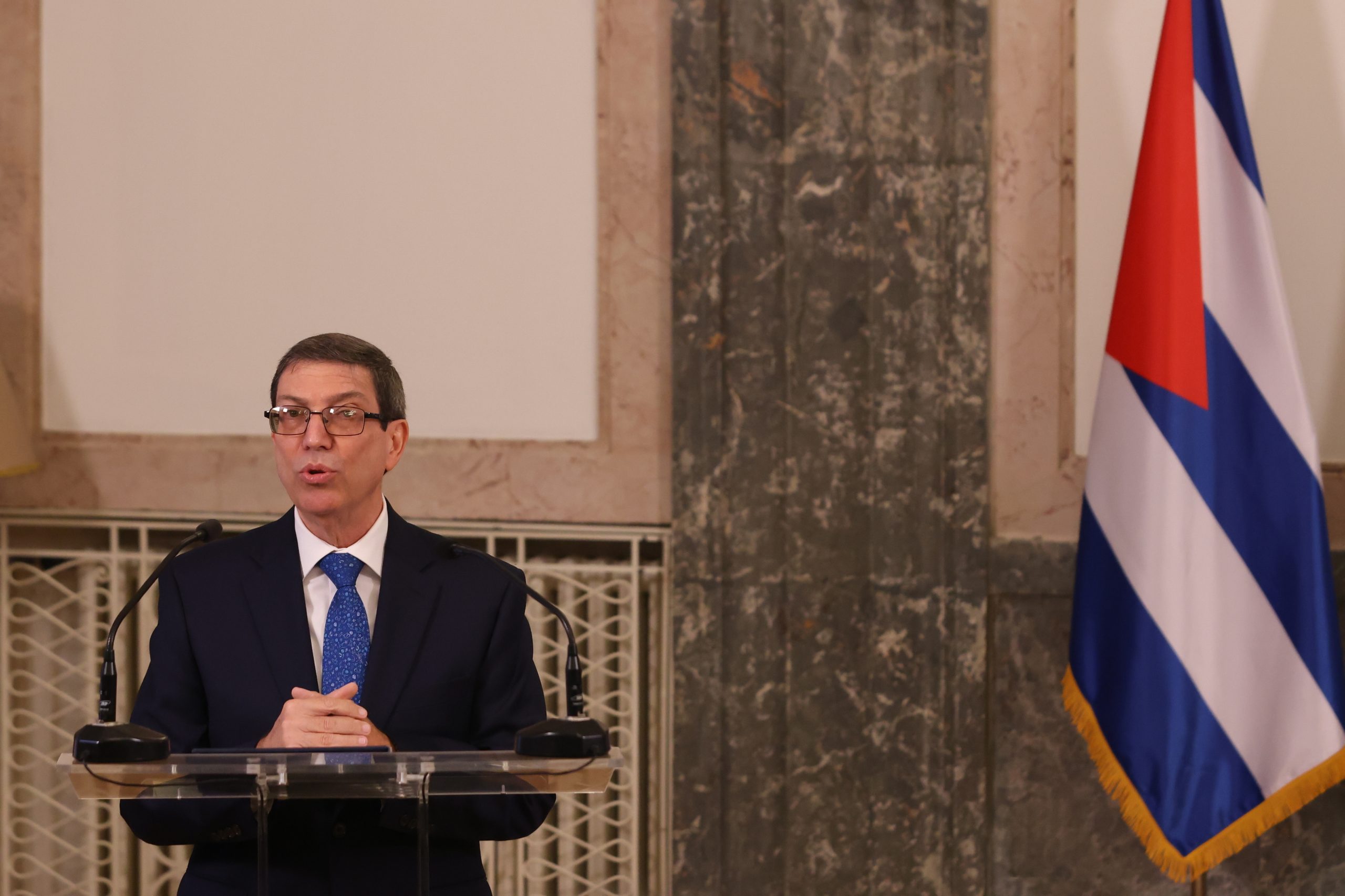 Ministro dos Negócios Estrangeiros cubano pede aos EUA fim do bloqueio económico