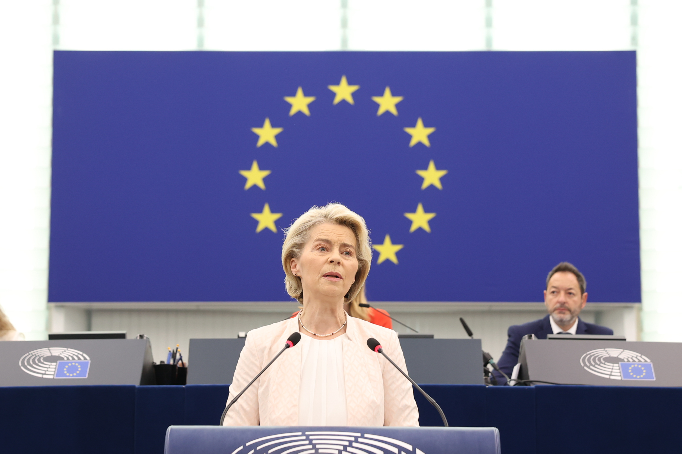 Von der Leyen: “Nunca aceitarei que os demagogos e os extremistas destruam o nosso modo de vida europeu”