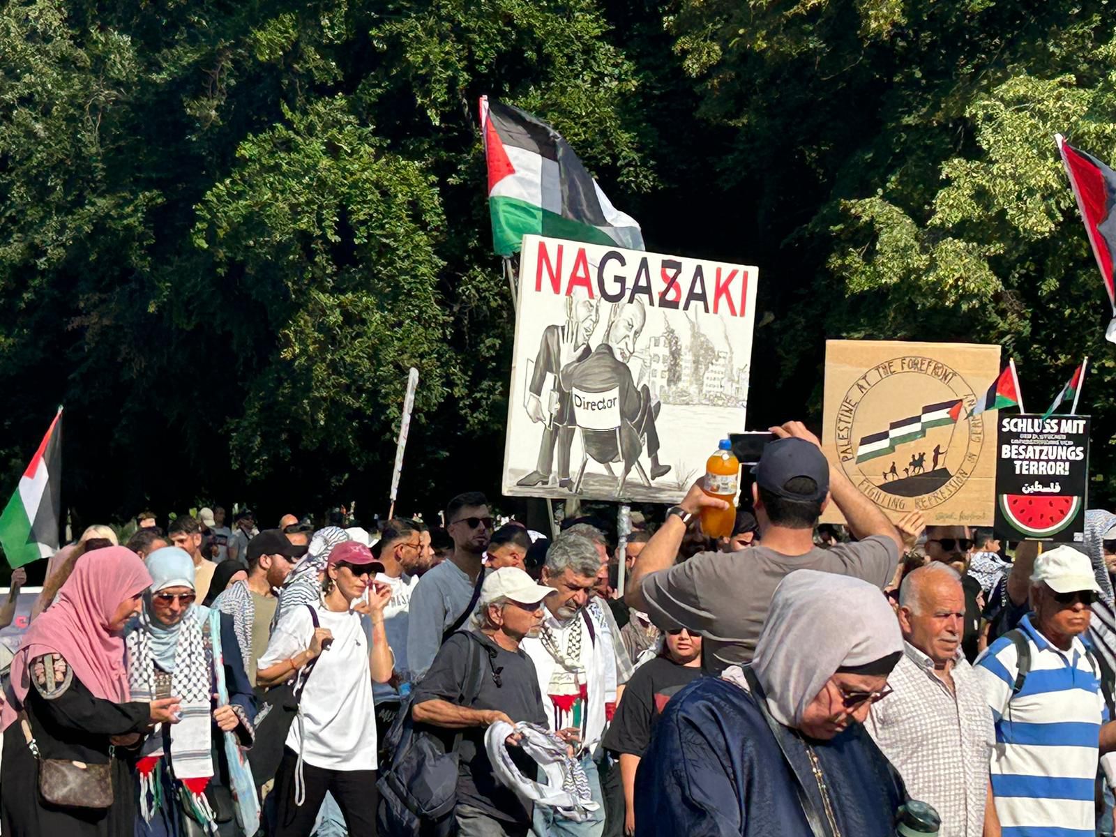 Por esta Europa fora. O centro político da capital alemã e o conflito israelo-palestino