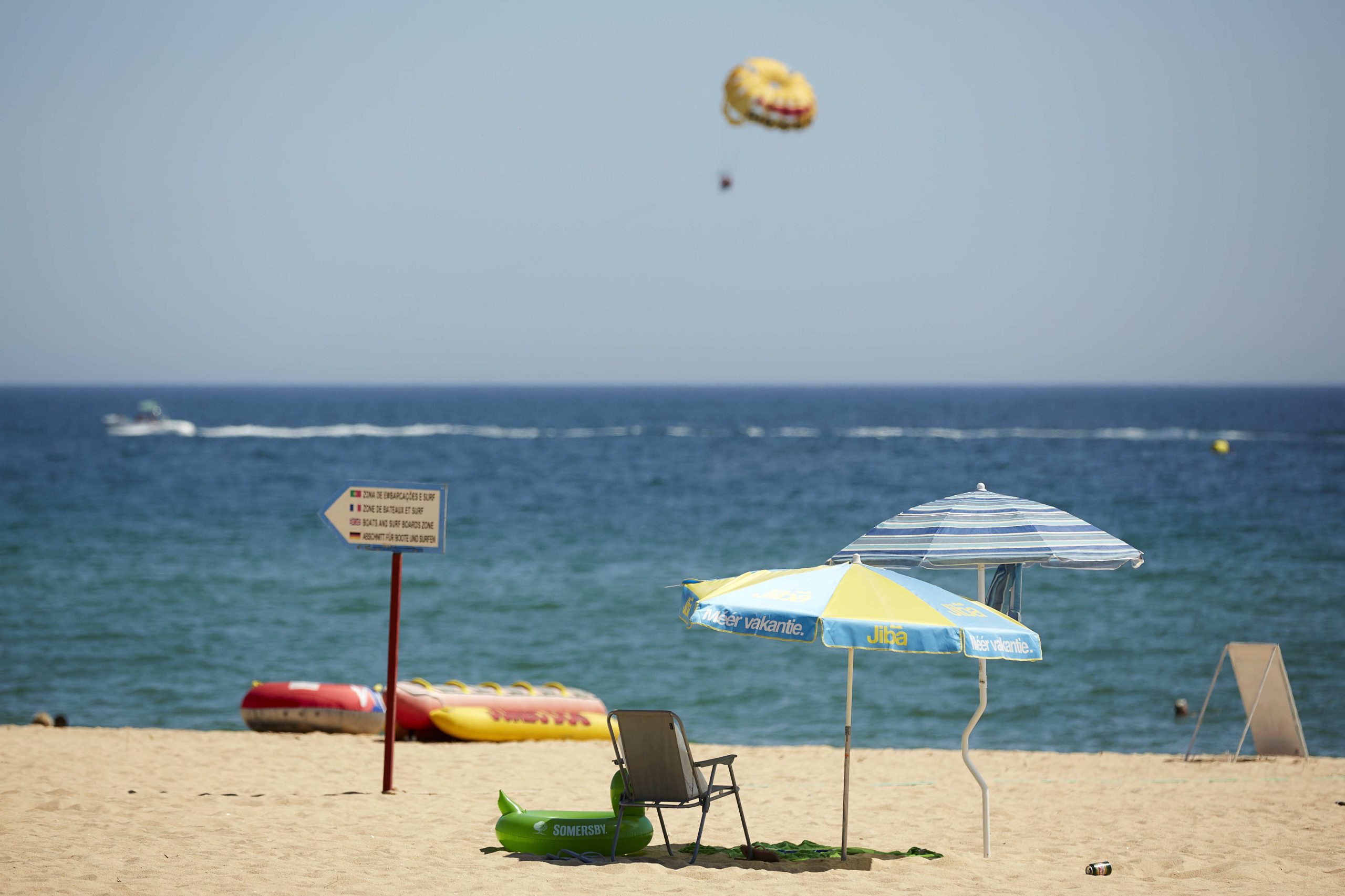 Postos de saúde de praia no Algarve atenderam mais de 2.000 pessoas em julho