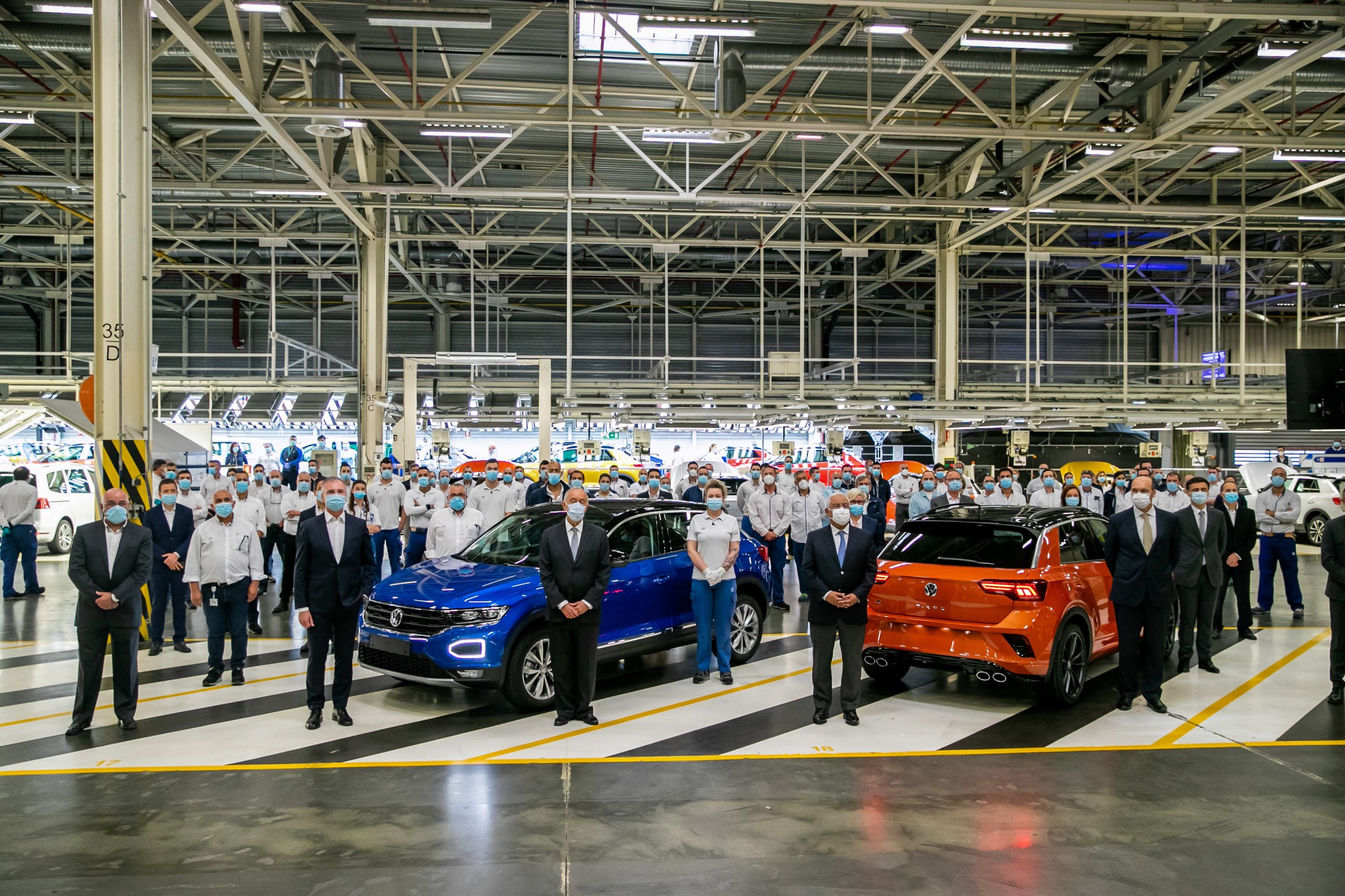 Volkswagen anuncia novo investimento de 500 milhões de euros na Autoeuropa nos próximos cinco anos