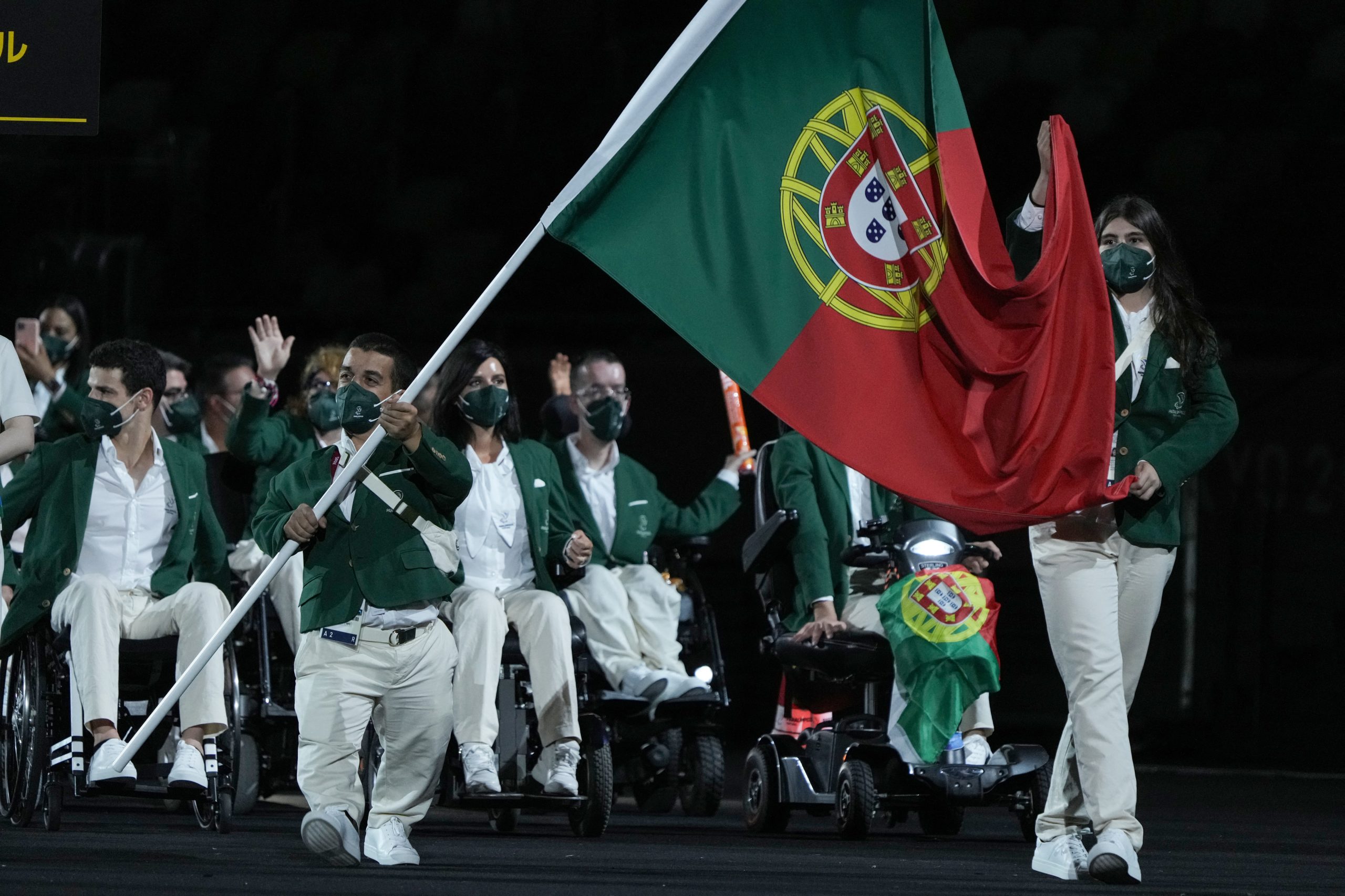 Ventos de mudança na cerimónia de abertura dos Jogo Paralímpico. Veja as fotos da comitiva portuguesa