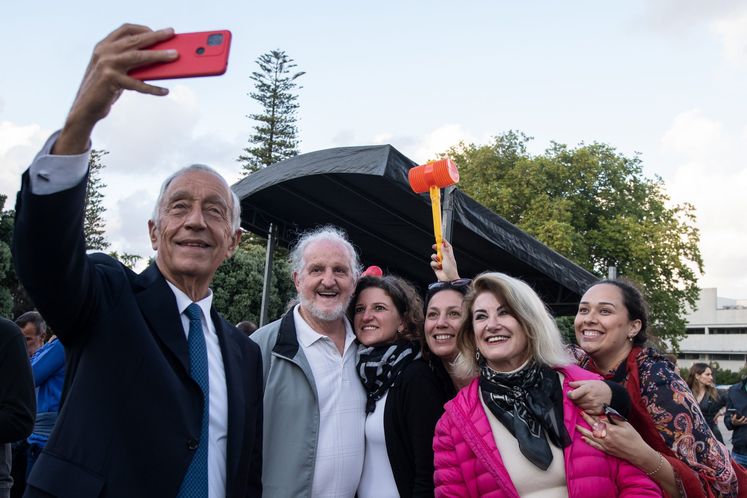 Marcelo Rebelo de Sousa “desconfinou e matou saudades” do São João no Porto