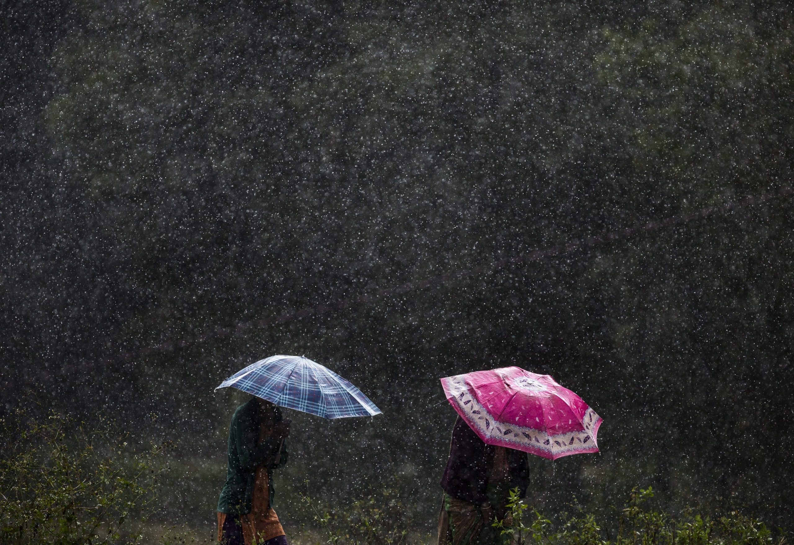 Chuva forte, vento intenso e neve marcam o tempo esta terça-feira