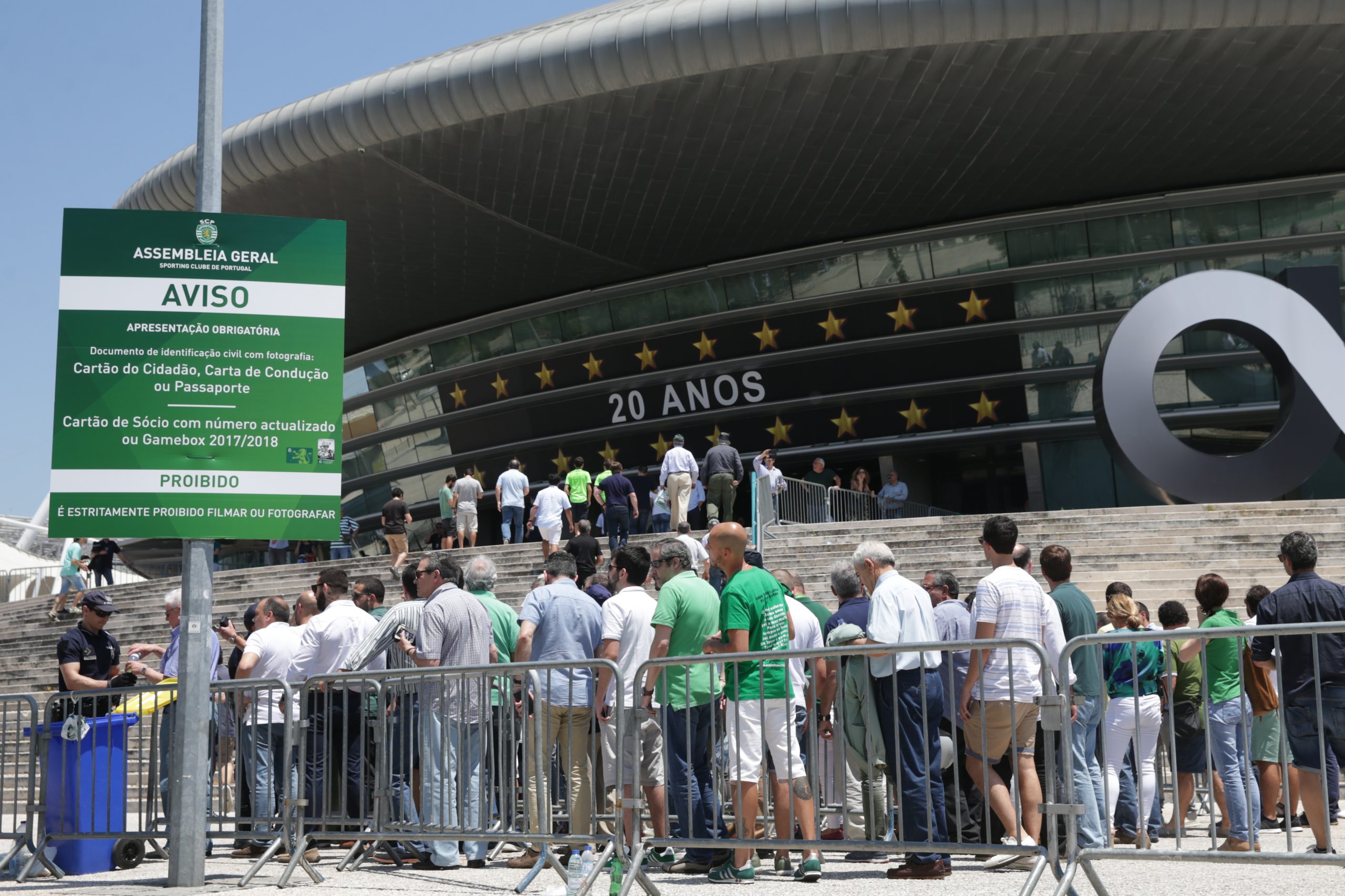Sporting: PSP considera Assembleia Geral “dentro da normalidade”
