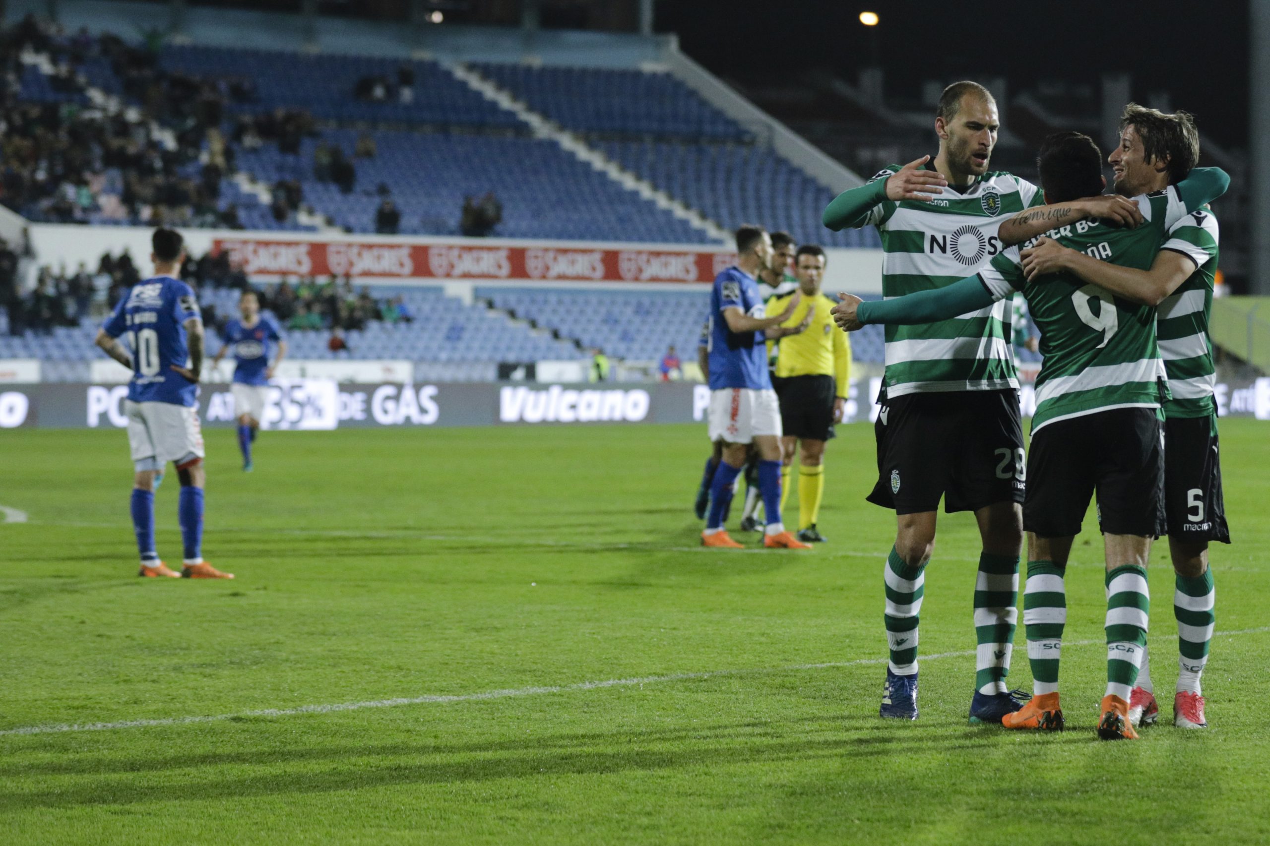 Sporting ganha no Restelo e coloca-se a três pontos do Benfica