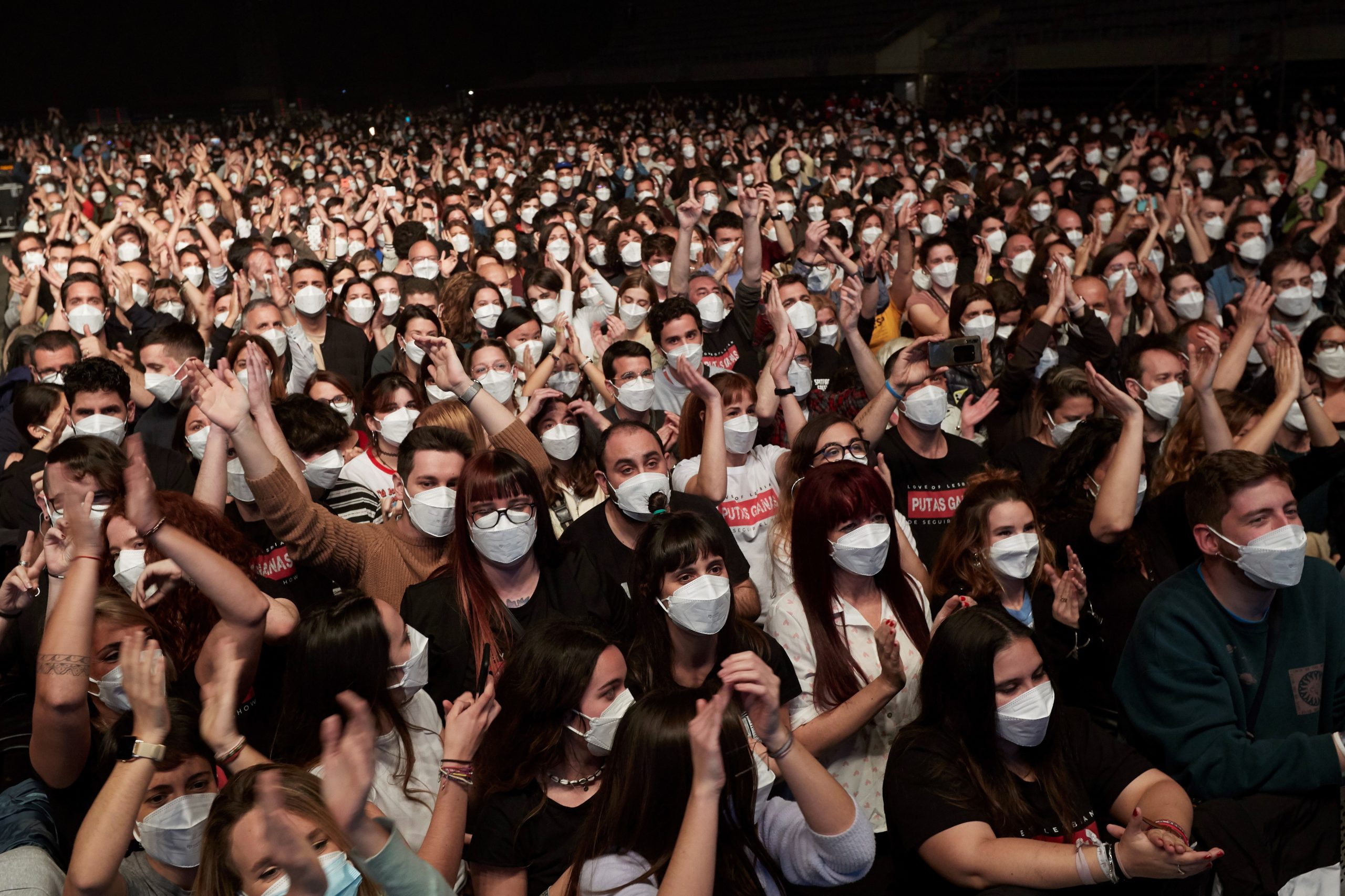 Concerto teste em Barcelona com 5.000 pessoas considerado um “sucesso”