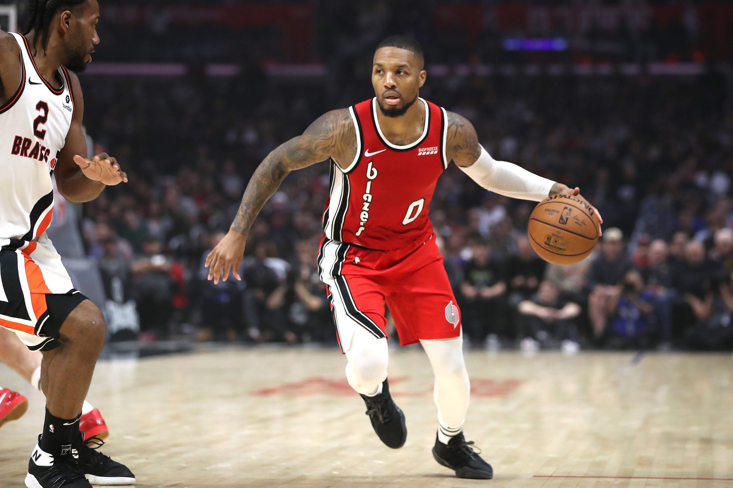 NBA: Lillard e D’Angelo Russell batem recordes pessoais de pontos mas as suas equipas perdem