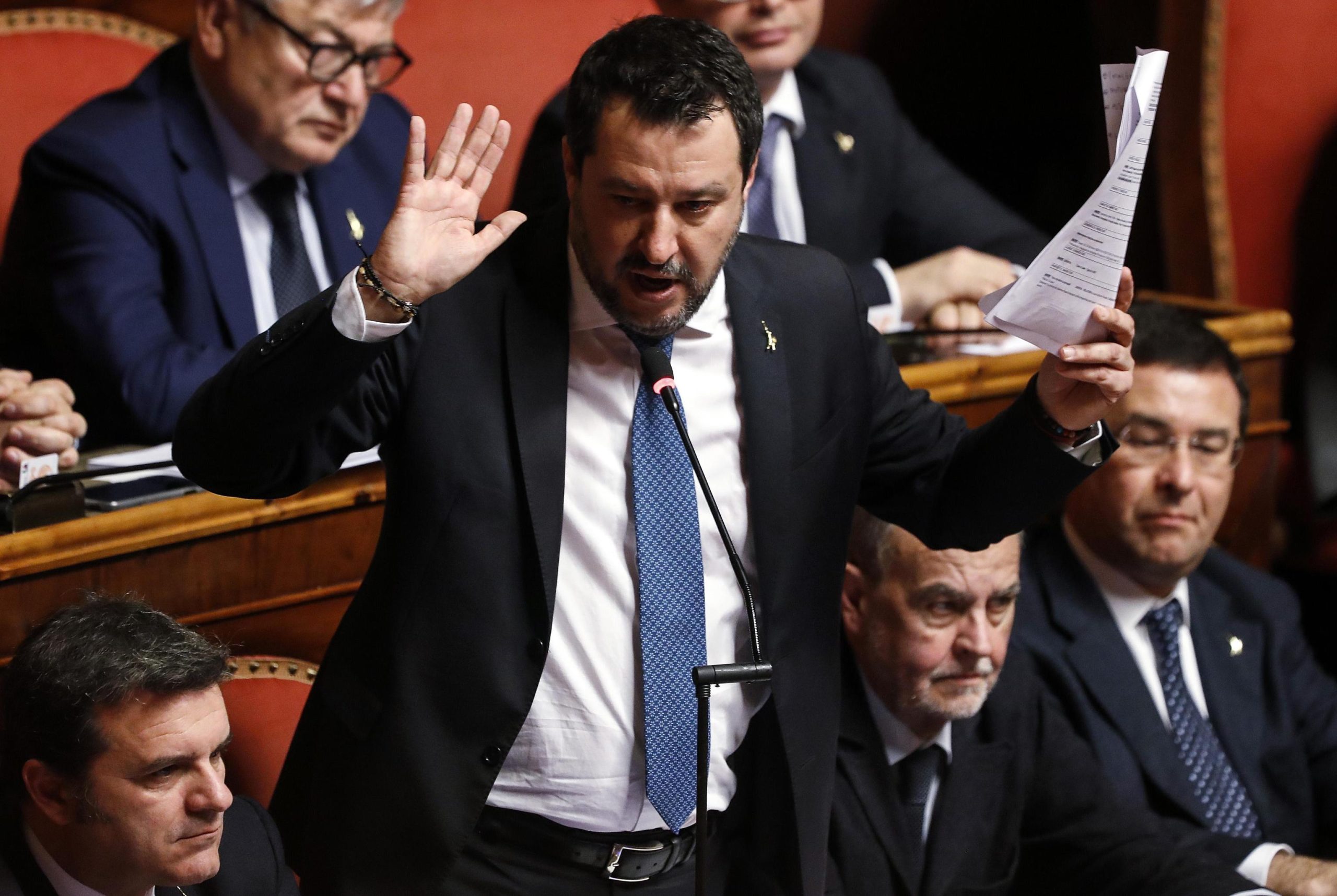 Ex-ministro de Itália Matteo Salvini vai ser julgado pela política de migração