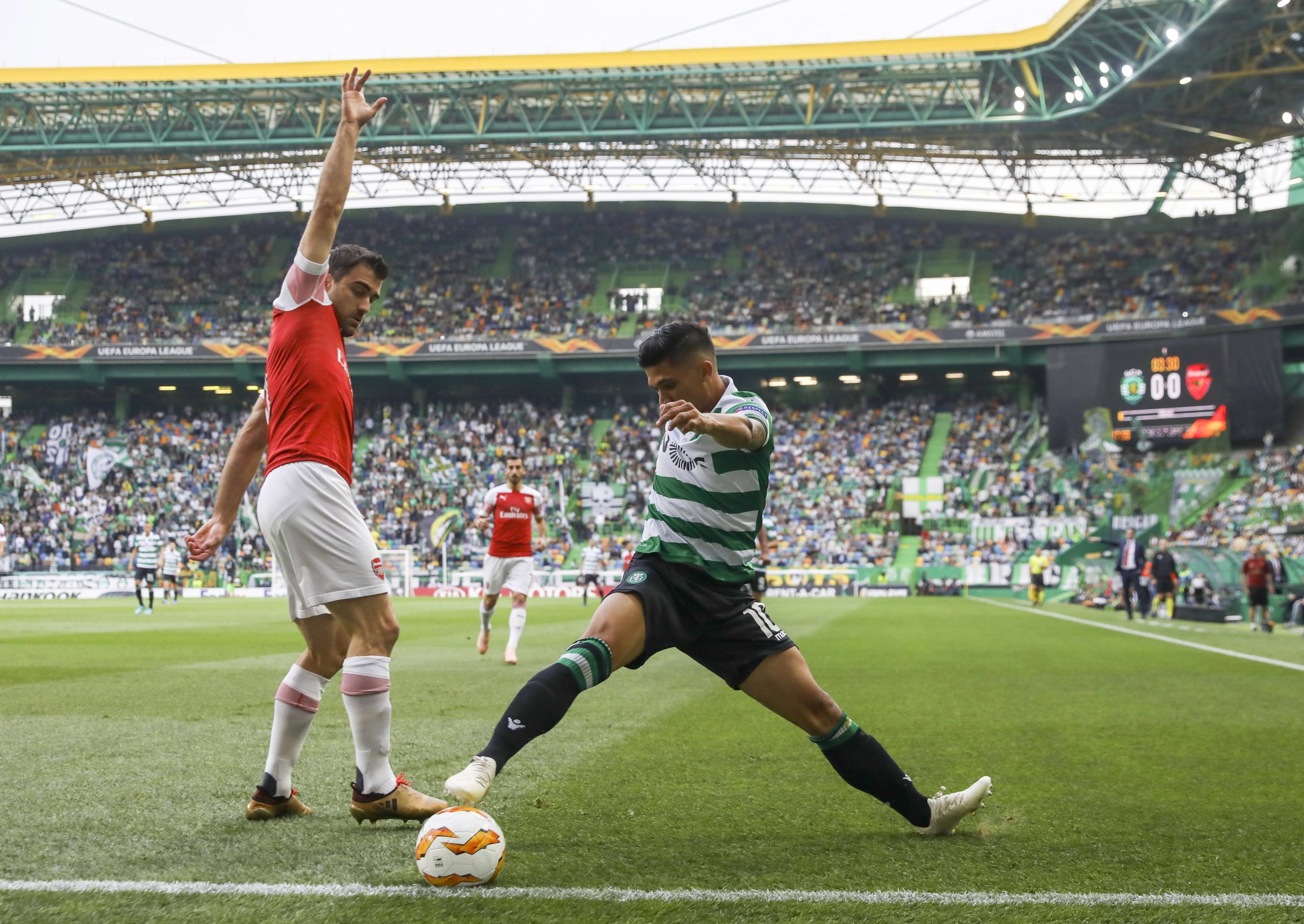 Montero ausente do treino do Sporting devido a traumatismo no tornozelo