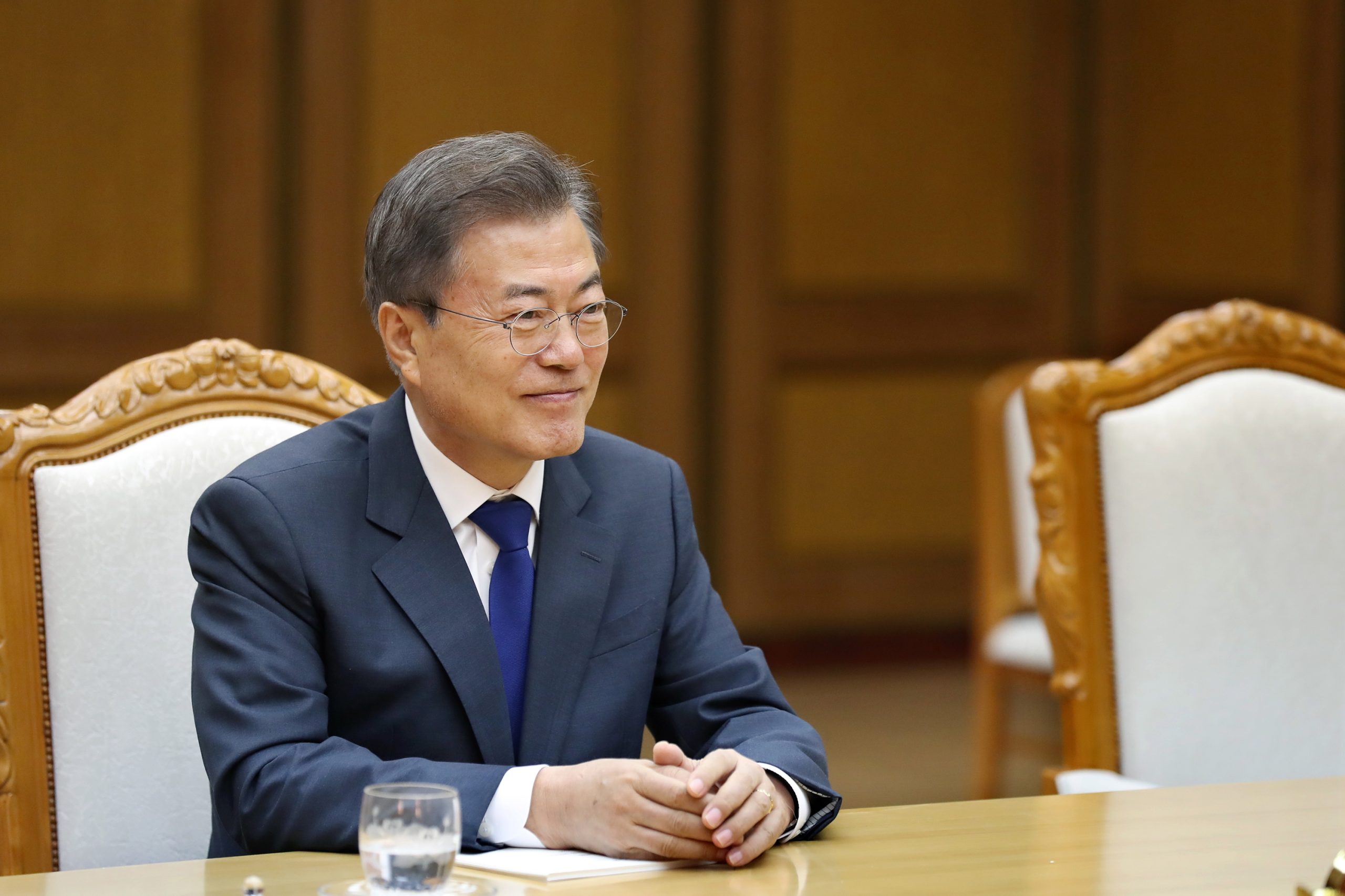 Presidente da Coreia do Sul espera “marco histórico no caminho para a paz”