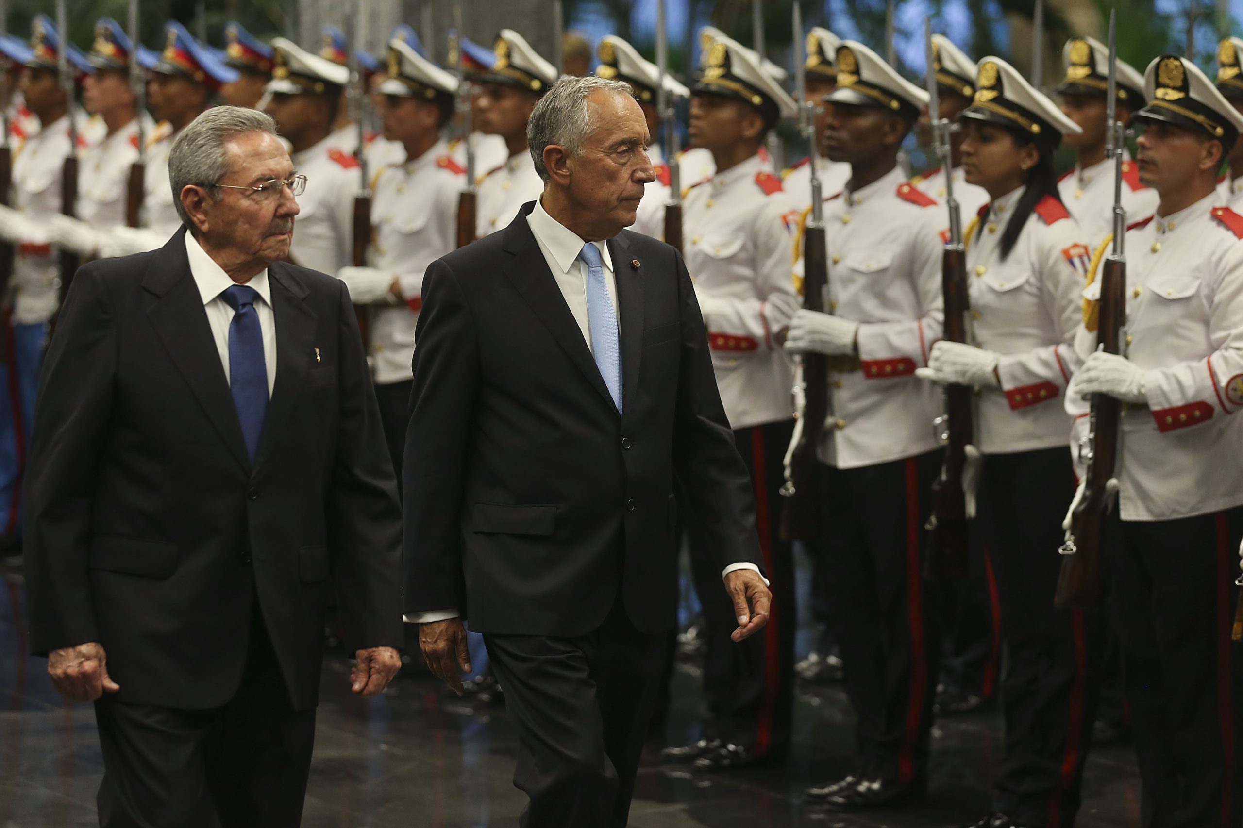 Marcelo e Raúl Castro querem reforçar relações entre Portugal e Cuba