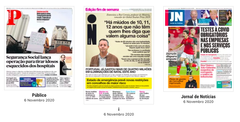 Revista de imprensa: O estado de emergência à porta e (ainda) as eleições na América