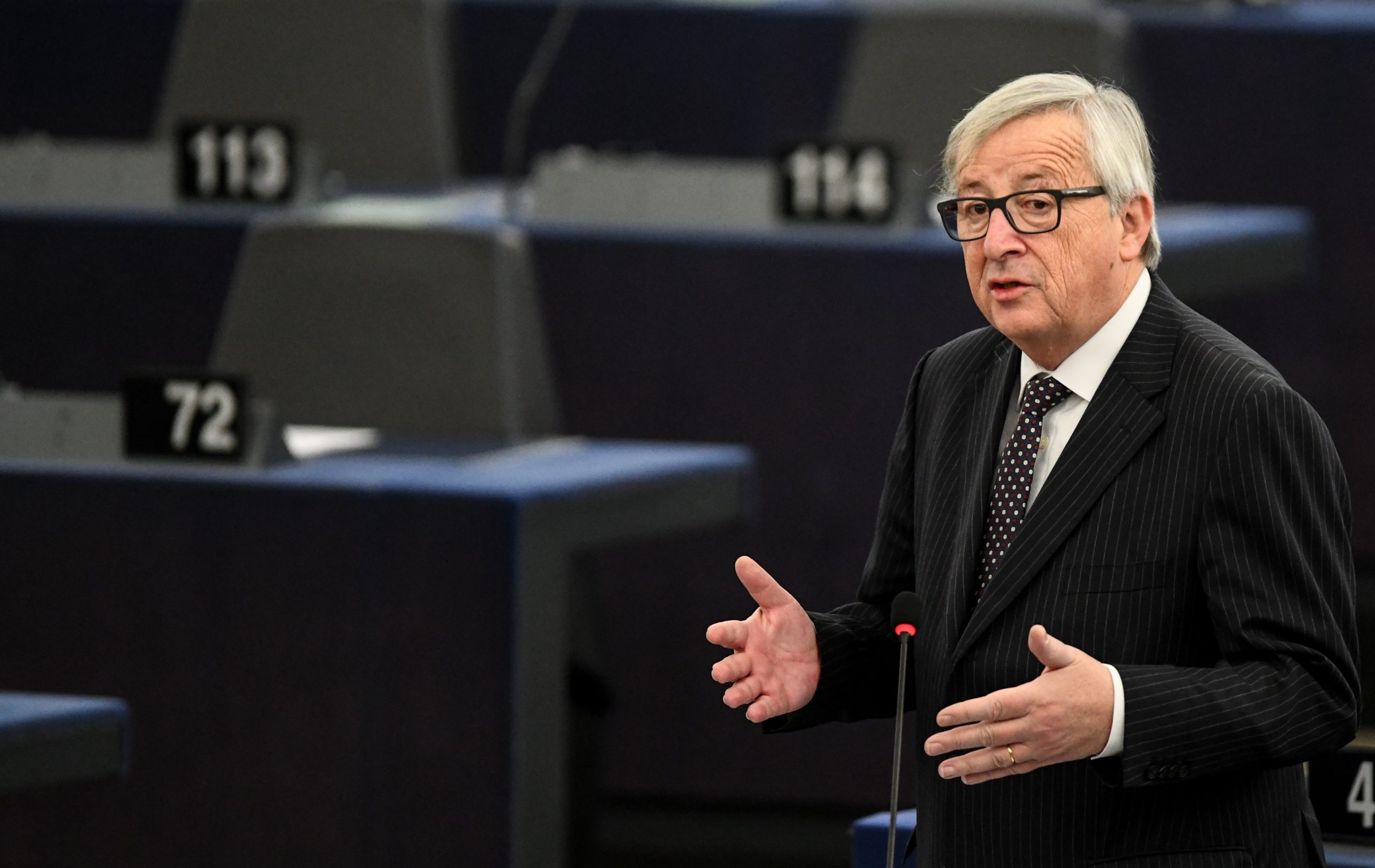 Juncker sugere presidente único para Conselho Europeu e Comissão Europeia