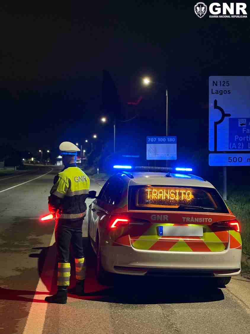 GNR apreende 20 veículos em operação contra manobras perigosas no Algarve