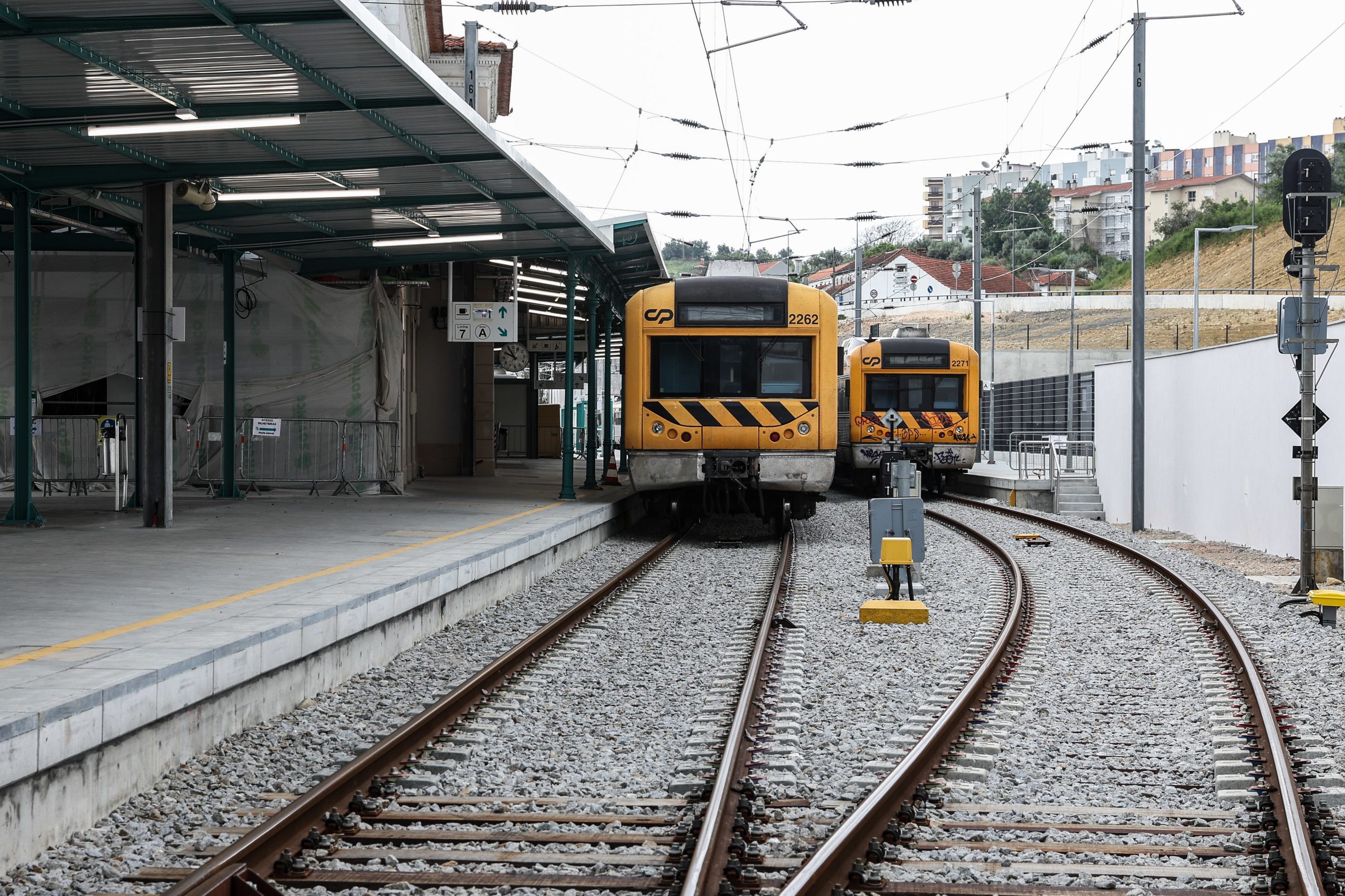 Mau tempo provoca fortes constrangimentos na circulação ferroviária