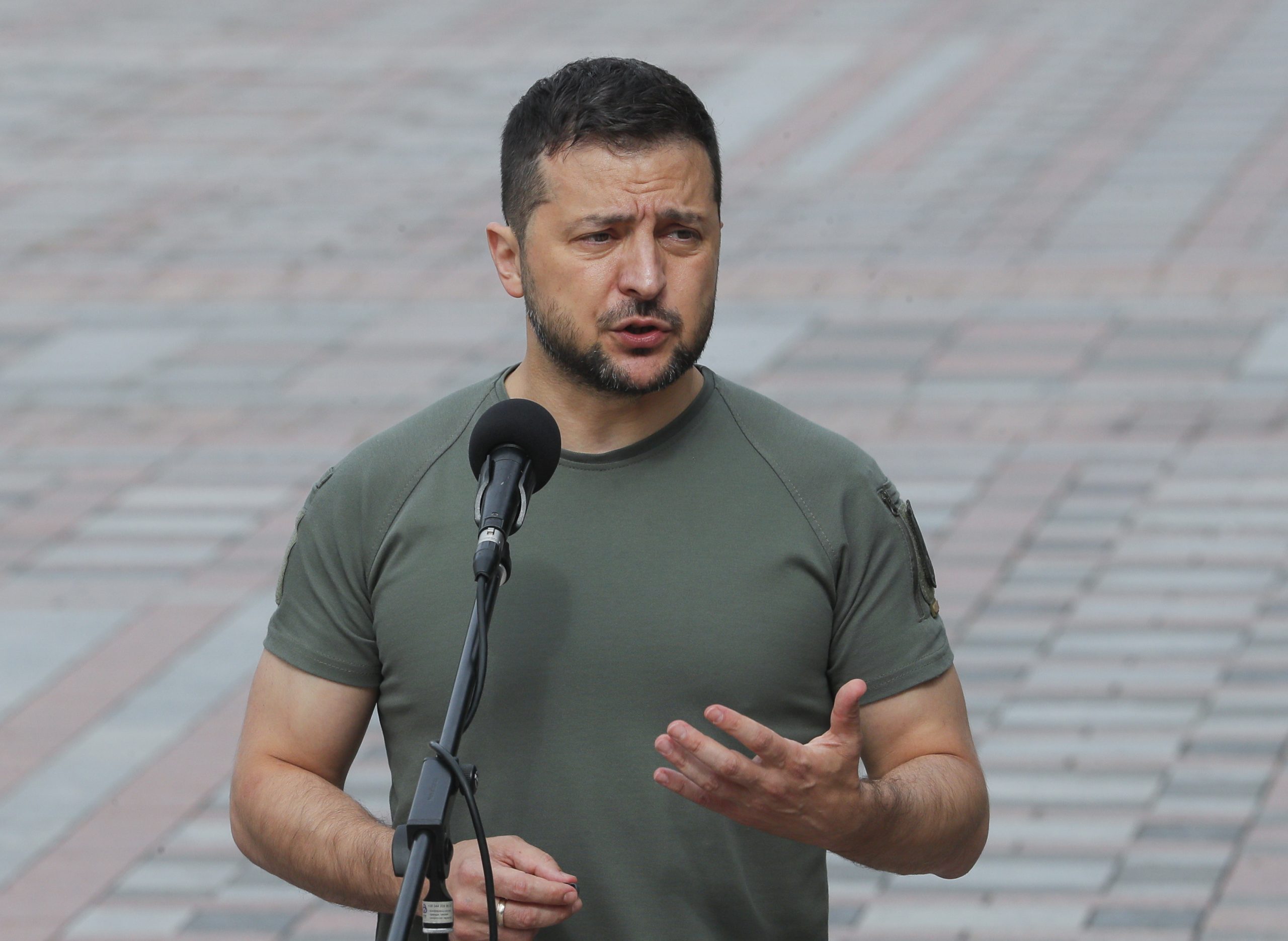 Zelensky agradece aos ucranianos pela defesa do país no 200.º dia de guerra