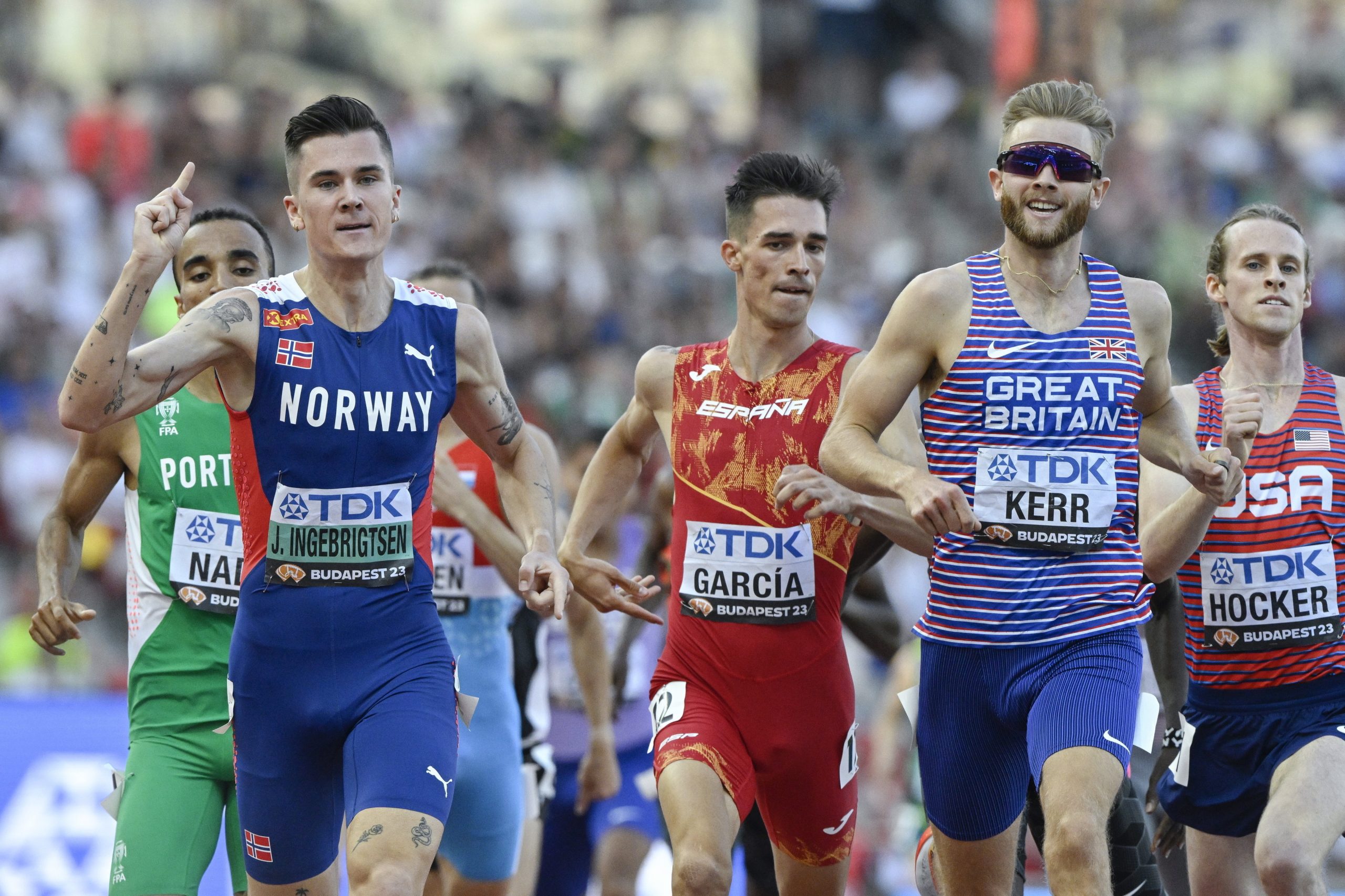 Isaac Nader poupou no que pôde para chegar tranquilamente à final dos 1.500 metros dos Mundiais de atletismo