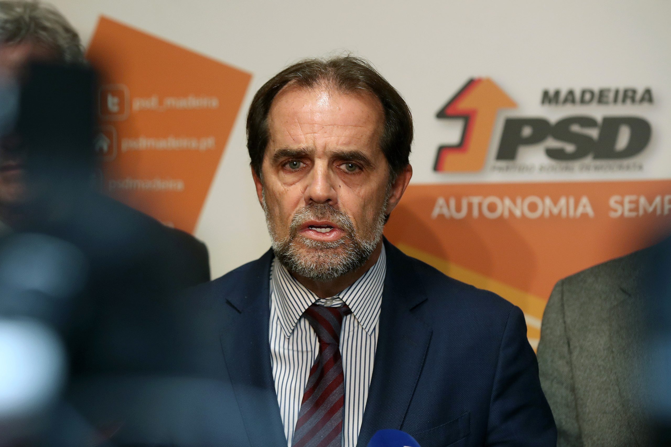 Miguel Albuquerque anuncia voto contra à lista da AD
